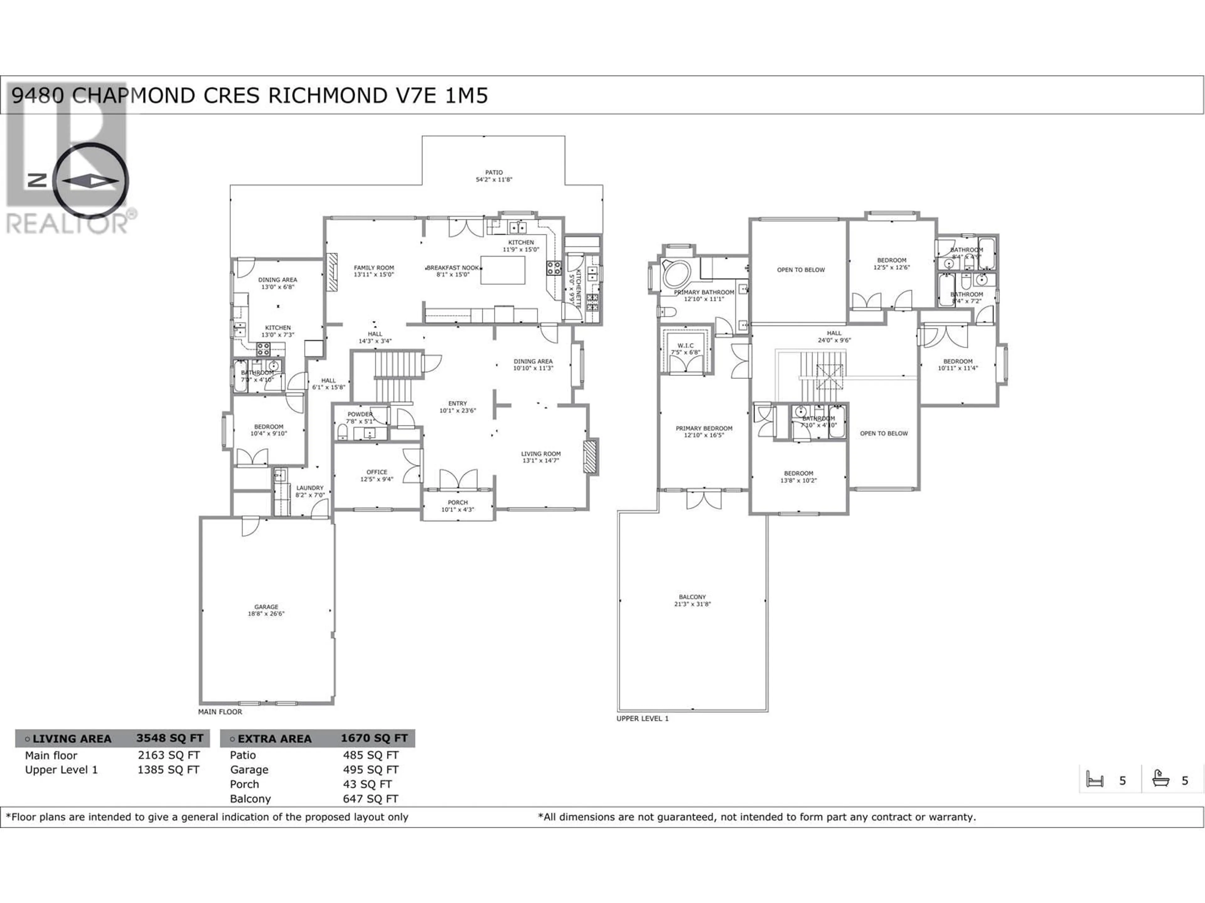 Floor plan for 9480 CHAPMOND CRESCENT, Richmond British Columbia V7E1M5