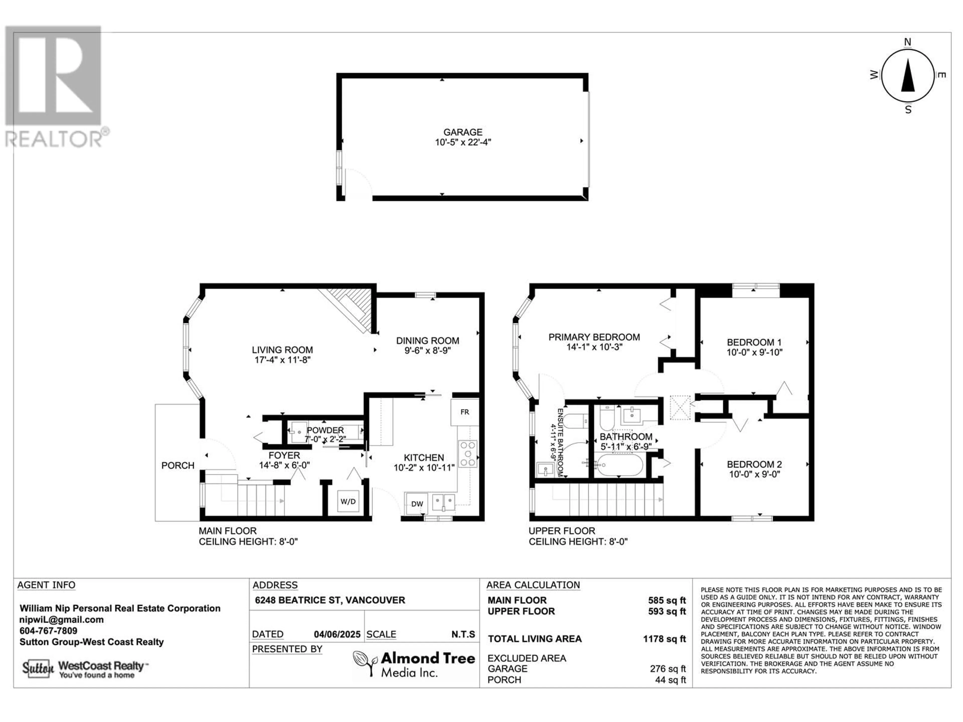 Floor plan for 6248 BEATRICE STREET, Vancouver British Columbia V5P3R4