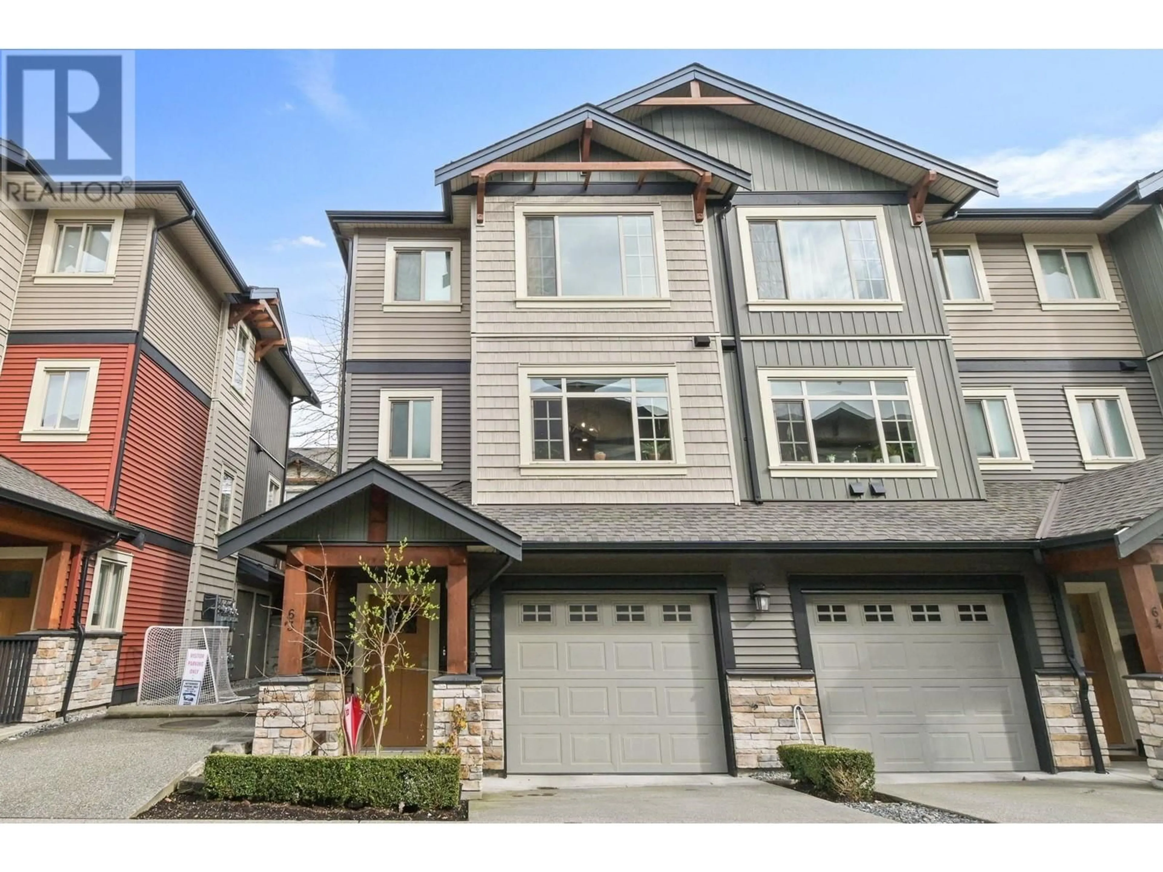 Home with vinyl exterior material, street for 63 - 11305 240 STREET, Maple Ridge British Columbia V2W0J1