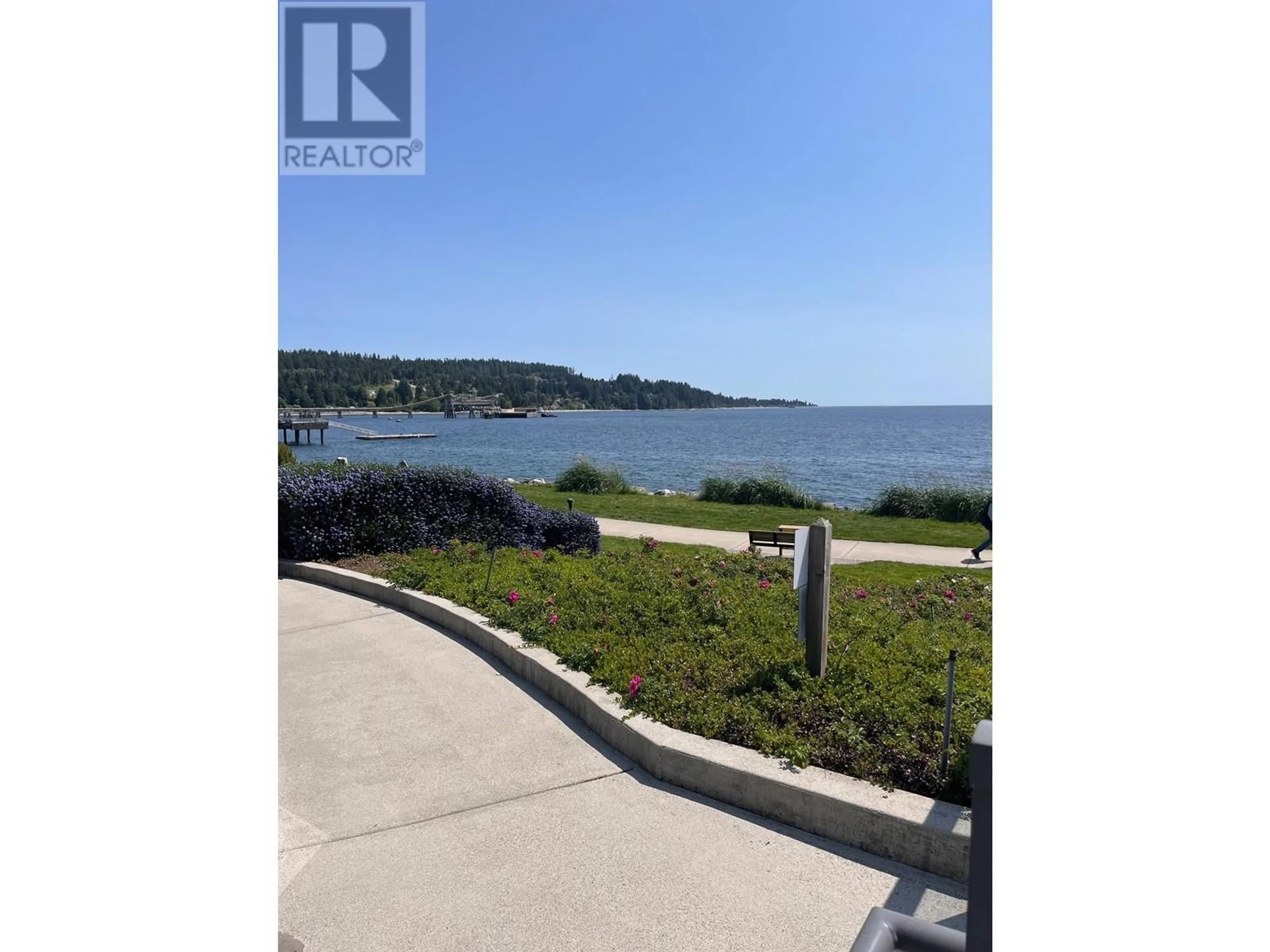 Patio, water/lake/river/ocean view for 204 - 5665 TEREDO STREET, Sechelt British Columbia V7Z0J2