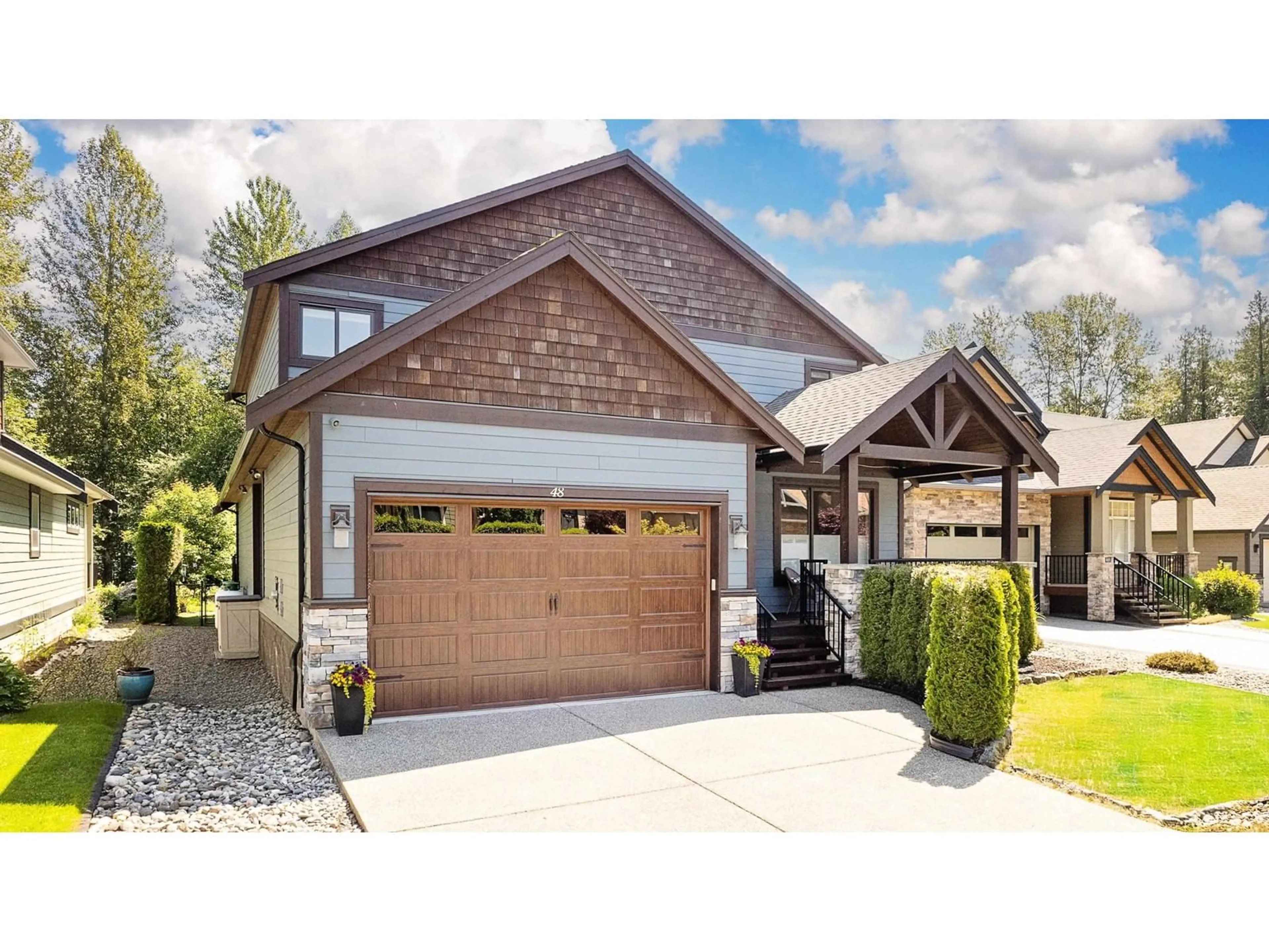 Home with brick exterior material, street for 48 - 14500 MORRIS VALLEY, Mission British Columbia V0M1A1