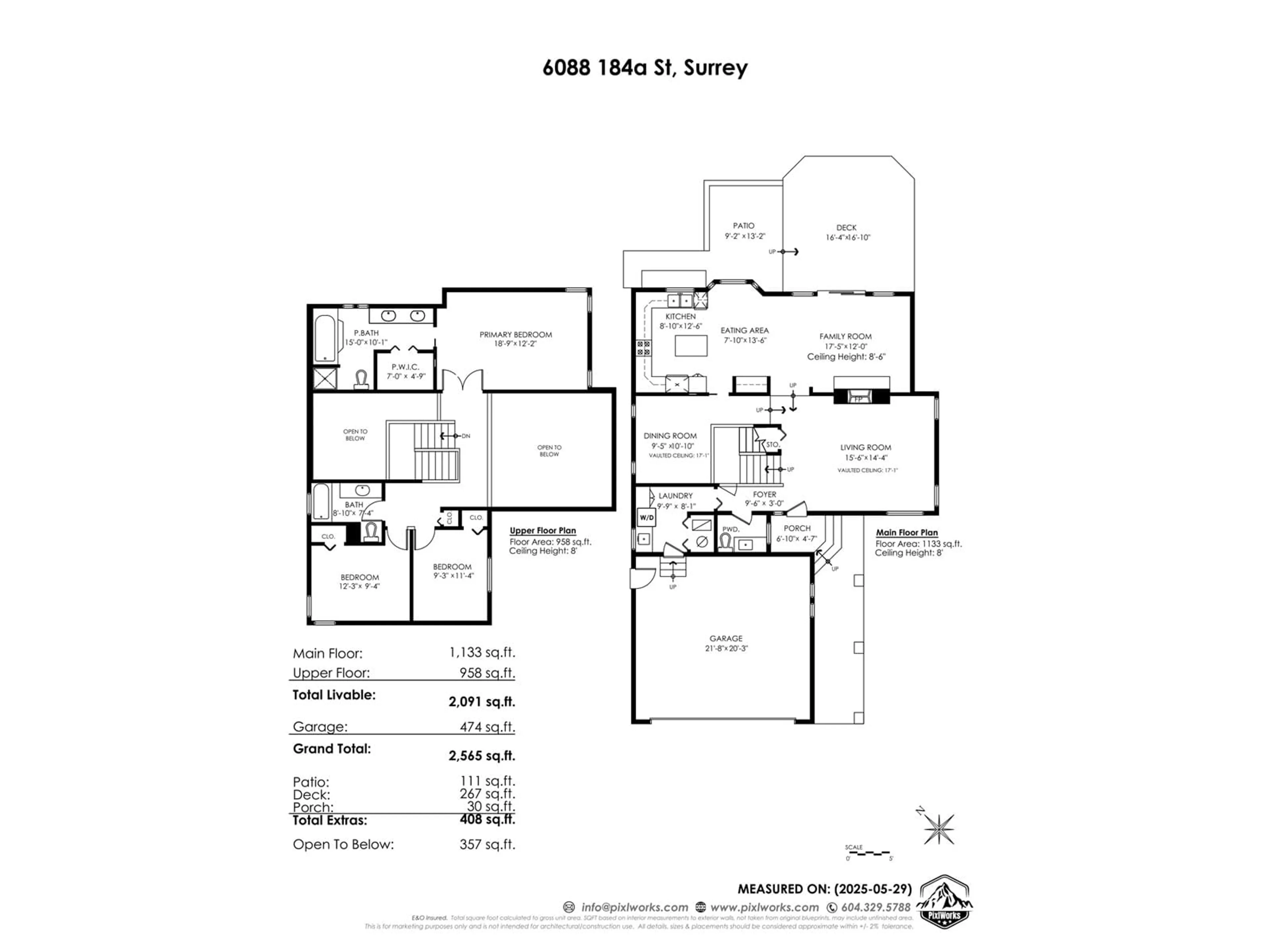 Floor plan for 6088 184A, Surrey British Columbia V3S7P7