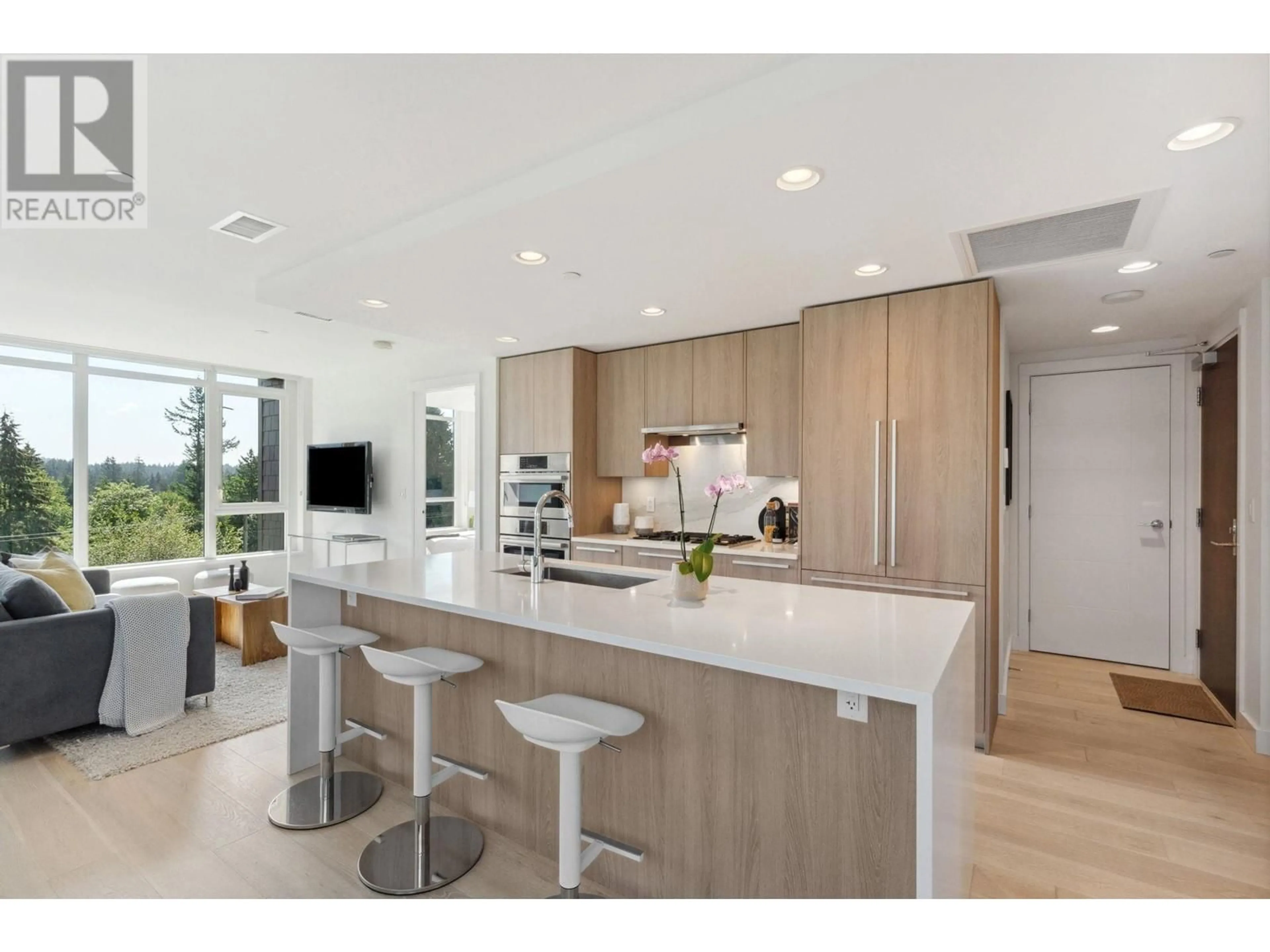 Open concept kitchen, unknown for 405 - 2738 LIBRARY LANE, North Vancouver British Columbia V7J0B3