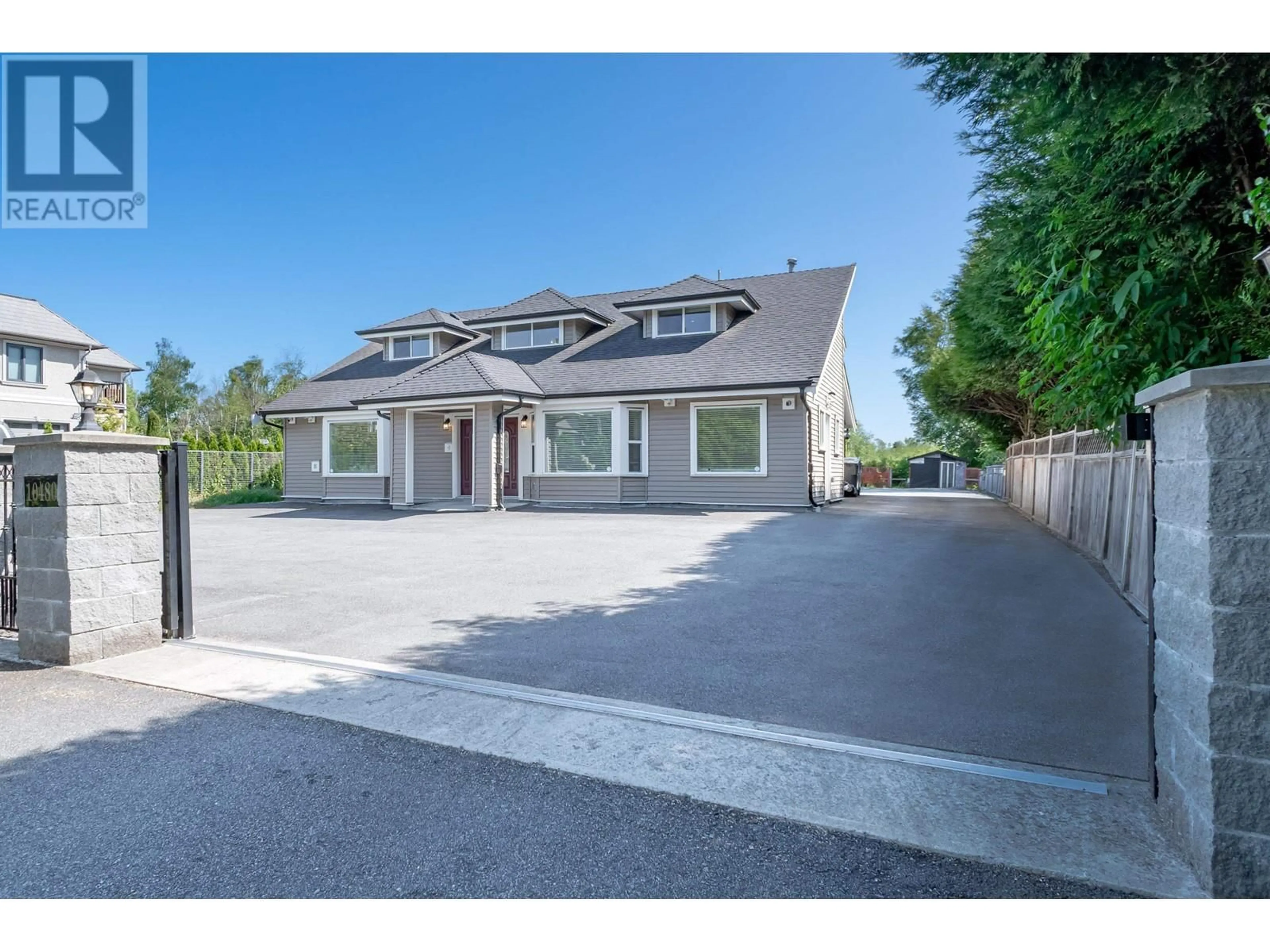 A pic from outside/outdoor area/front of a property/back of a property/a pic from drone, street for 10480 BLUNDELL ROAD, Richmond British Columbia V6Y1L1