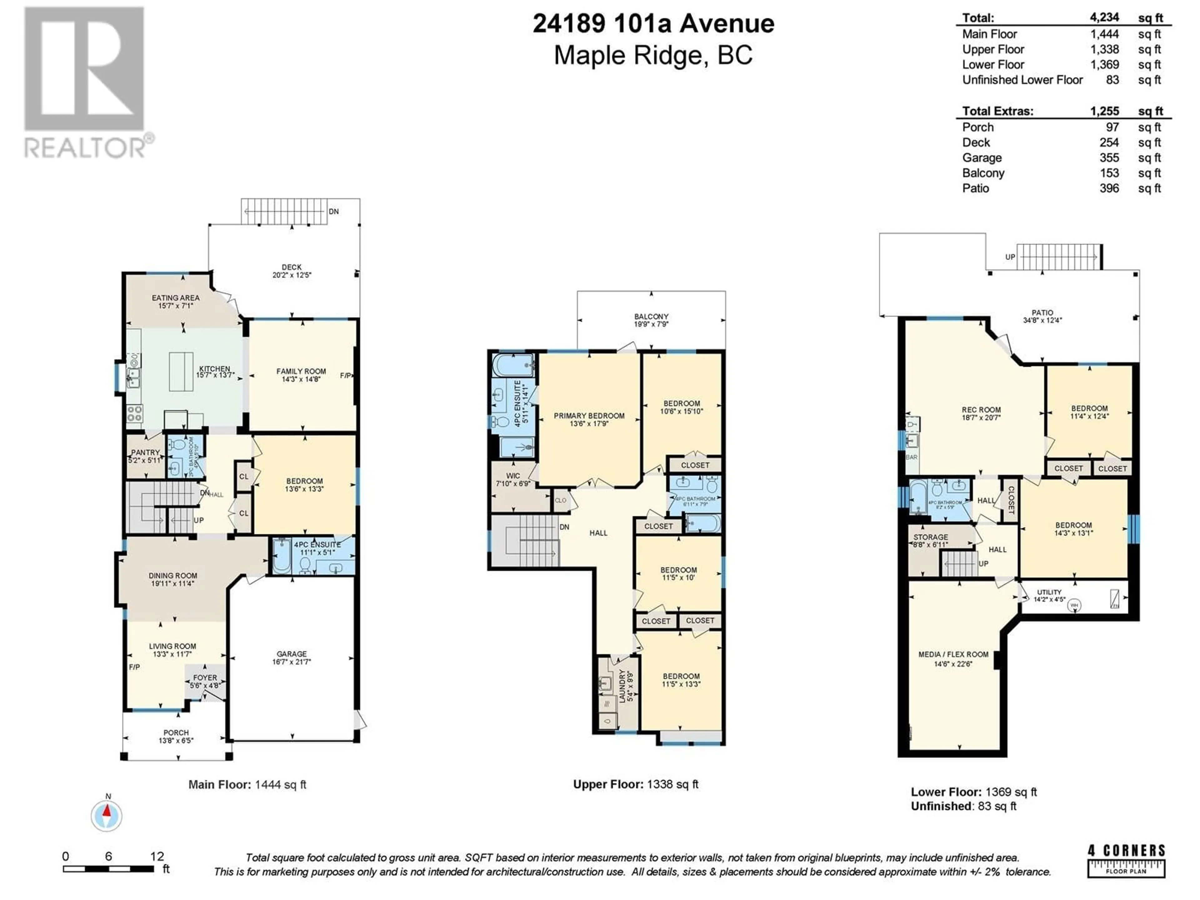 Floor plan for 24189 101A AVENUE, Maple Ridge British Columbia V2W0E6