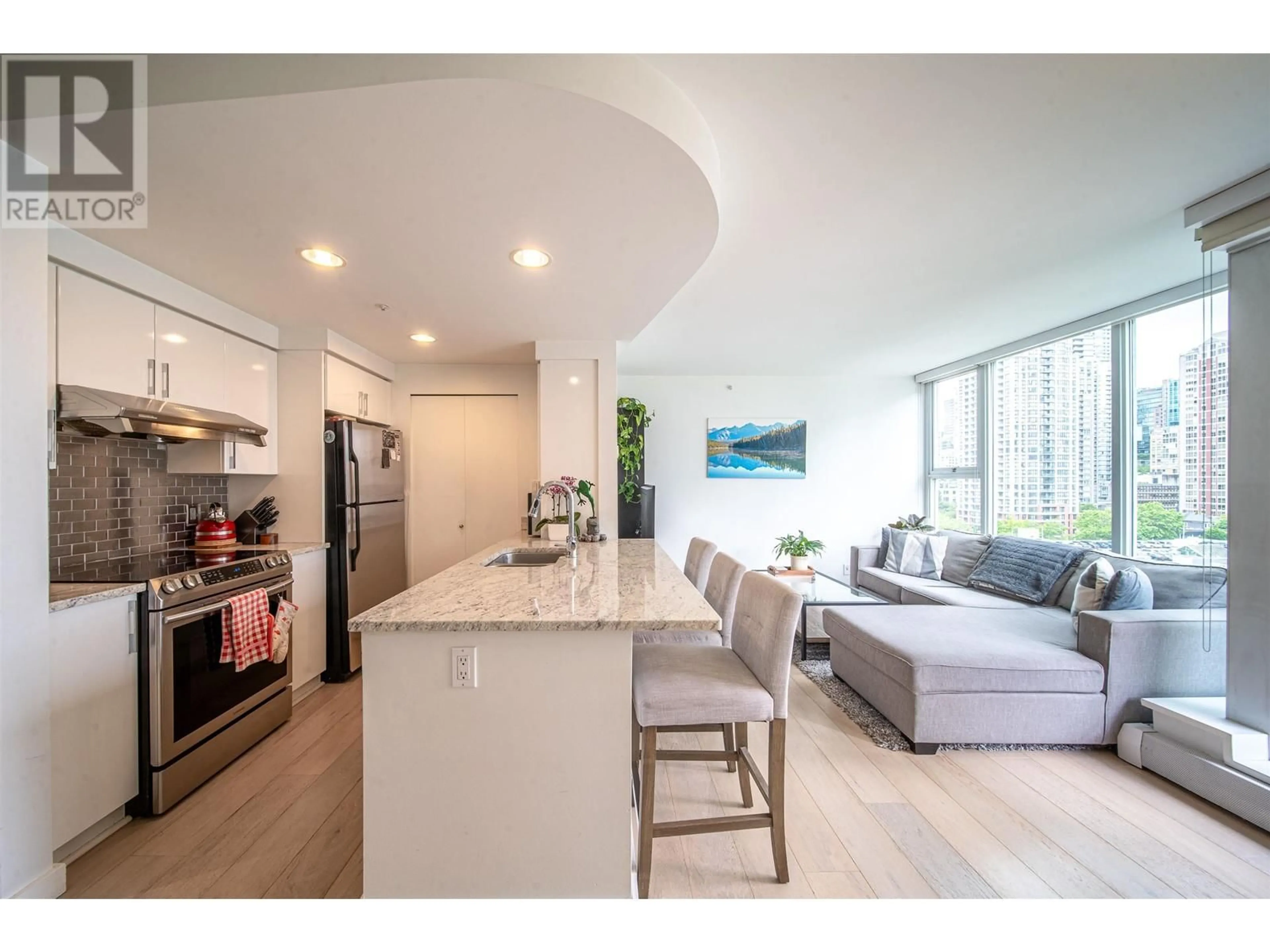 Open concept kitchen, unknown for 1603 - 1008 CAMBIE STREET, Vancouver British Columbia V6B6J7