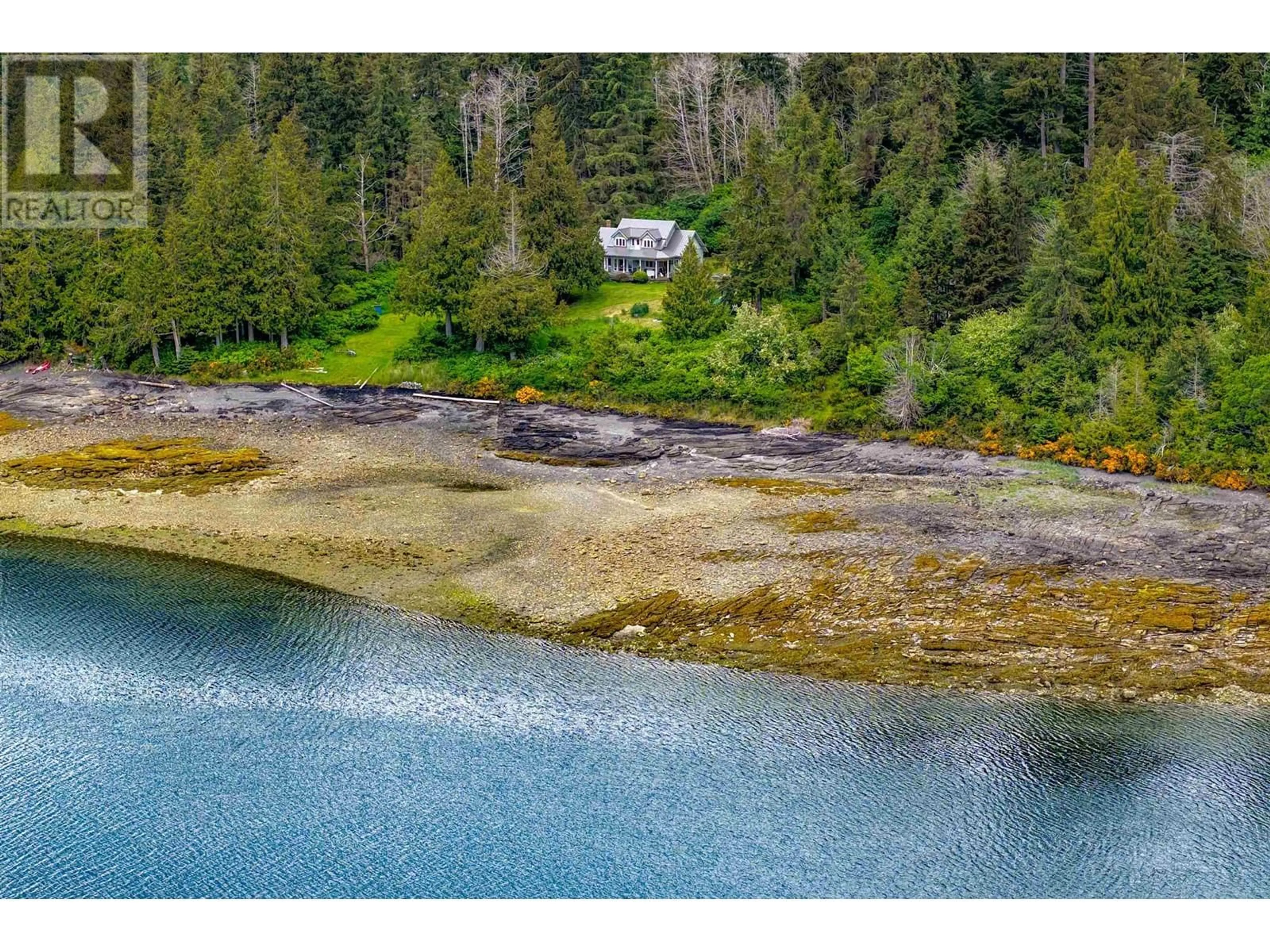 A pic from outside/outdoor area/front of a property/back of a property/a pic from drone, water/lake/river/ocean view for LOT 3 ROBERTSON ISLAND, Daajing Giids Rural British Columbia V0T1S0