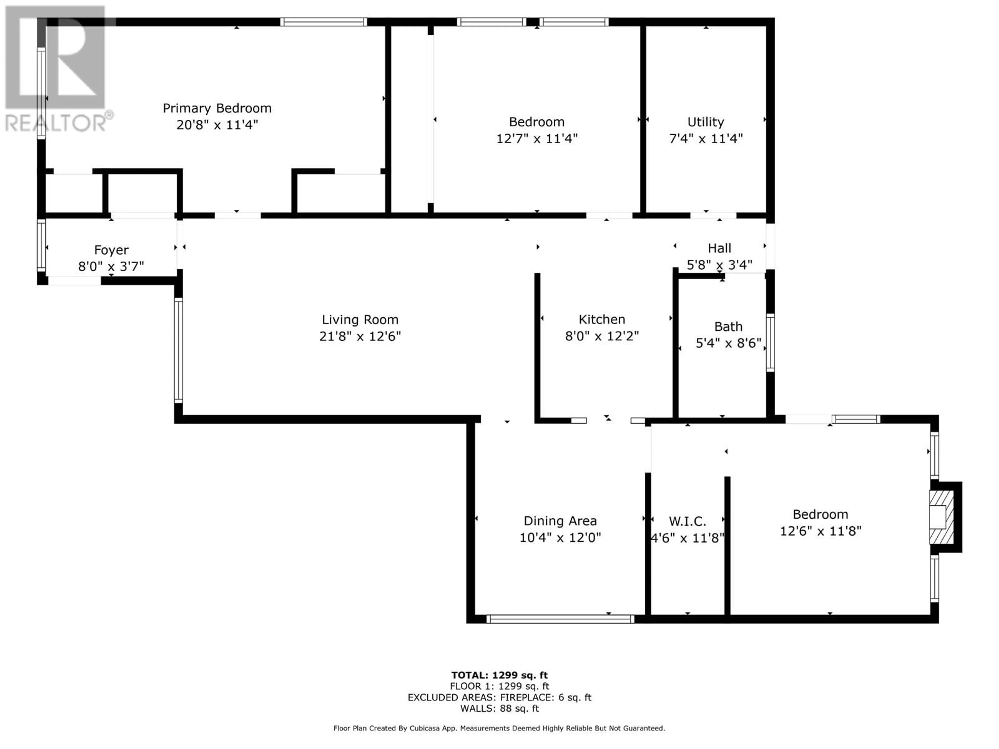 Floor plan for 456 GILLETT STREET, Prince George British Columbia V2M2T5