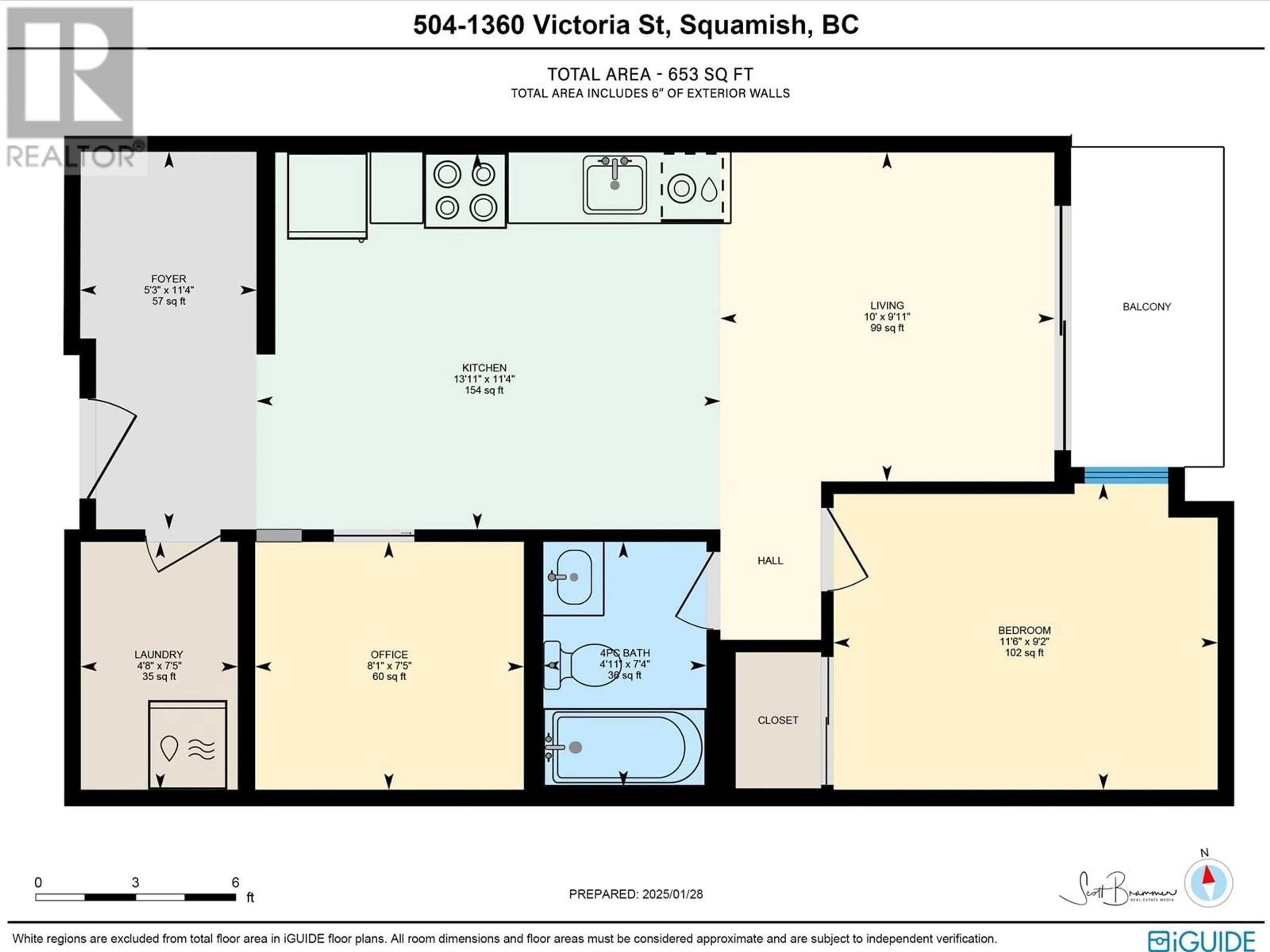 Floor plan for 504 - 37994 SECOND AVENUE, Squamish British Columbia V8B0C3