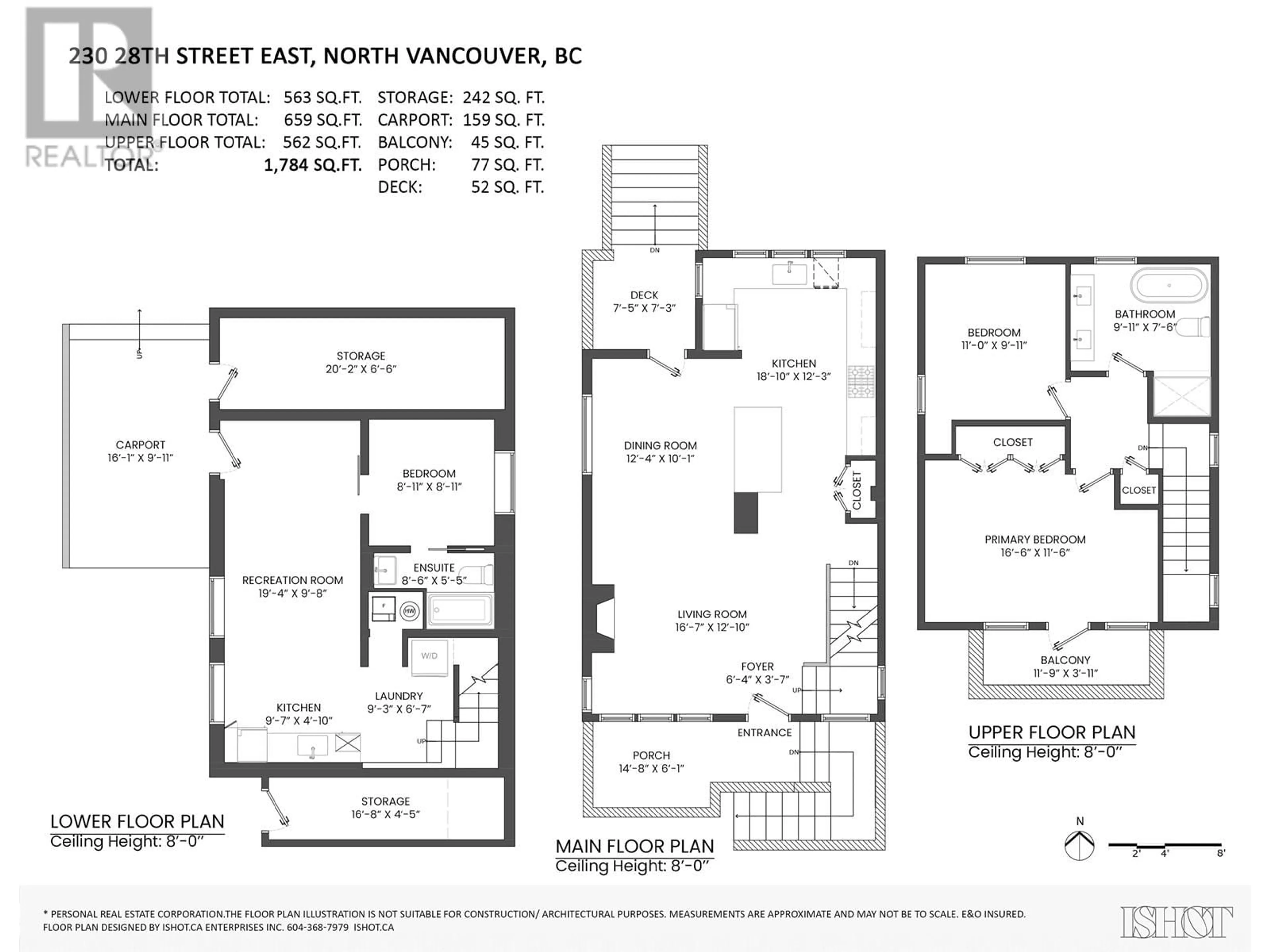 Floor plan for 230 28 STREET, North Vancouver British Columbia V7N1C2