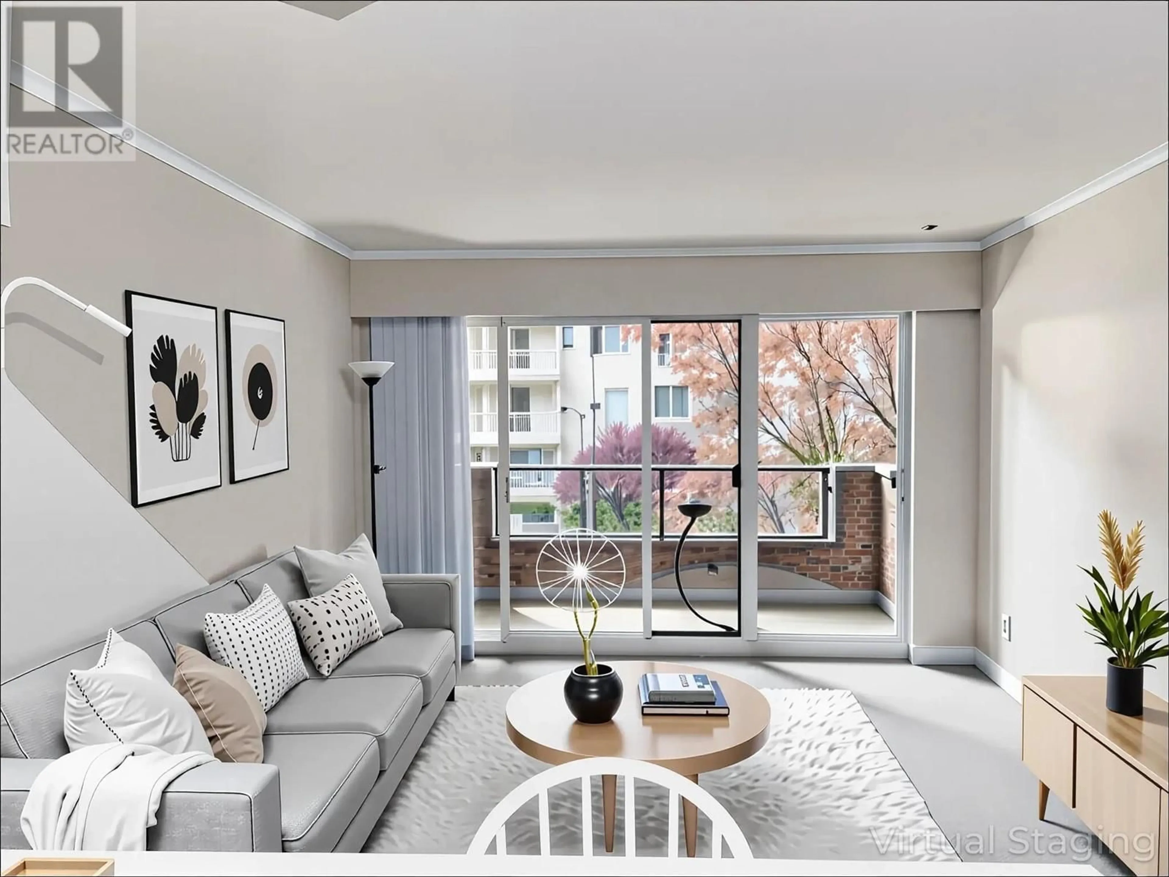 Living room with furniture, unknown for 302 - 1435 NELSON STREET, Vancouver British Columbia V6G2Z3