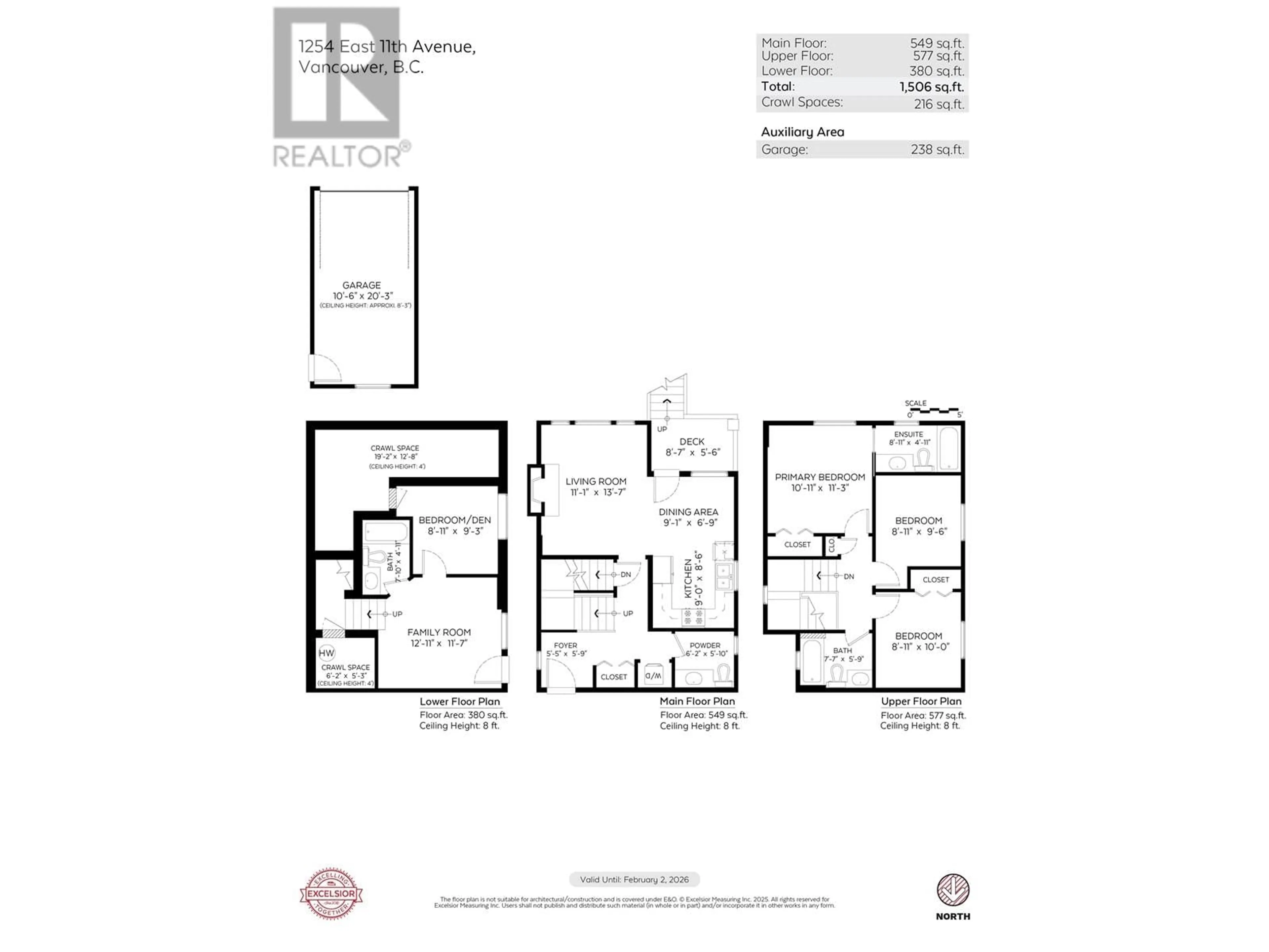 Floor plan for 1254 11TH AVENUE, Vancouver British Columbia V5T2G3
