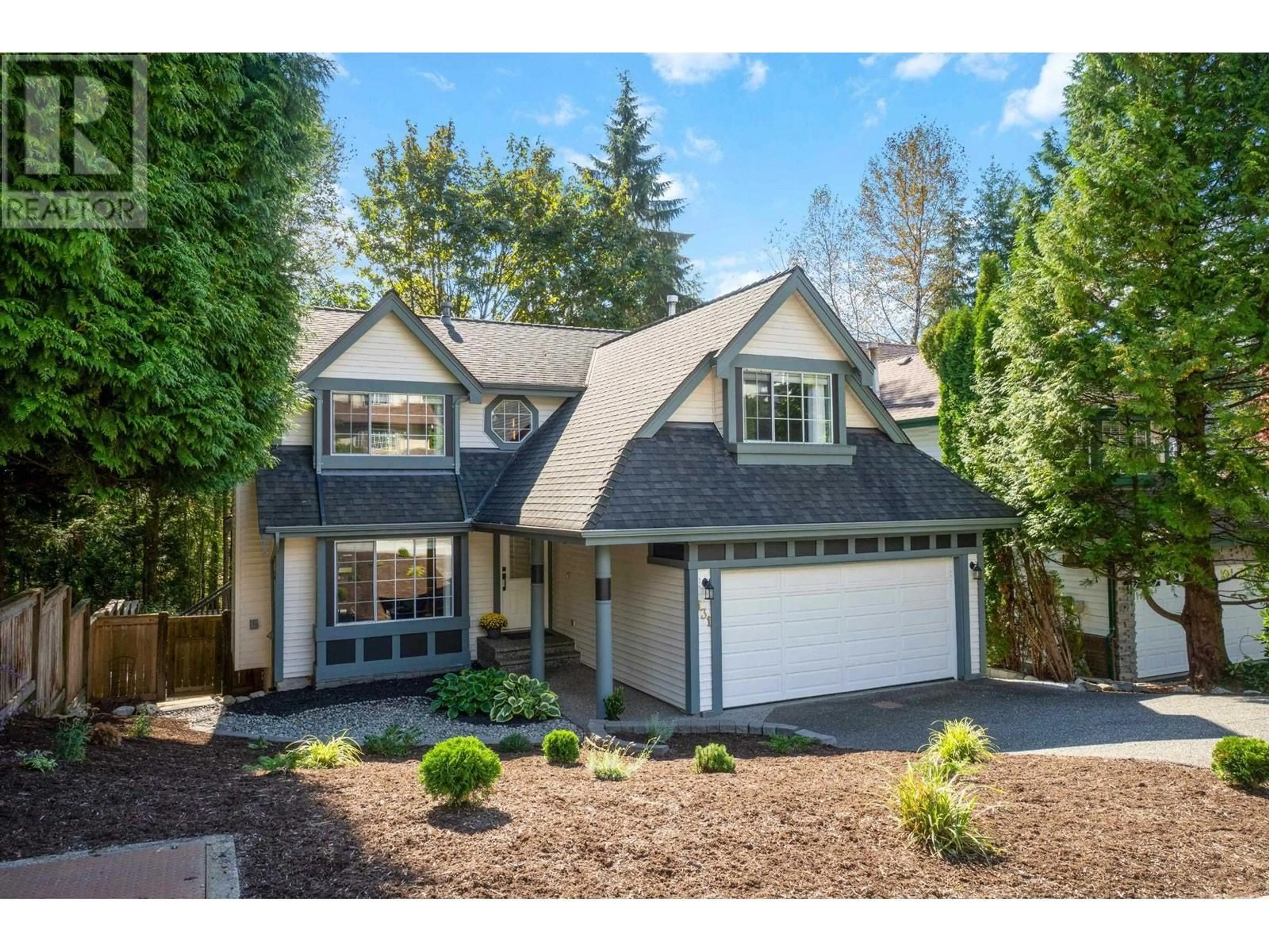 Home with vinyl exterior material, street for 131 ASPENWOOD DRIVE, Port Moody British Columbia V3H4V7