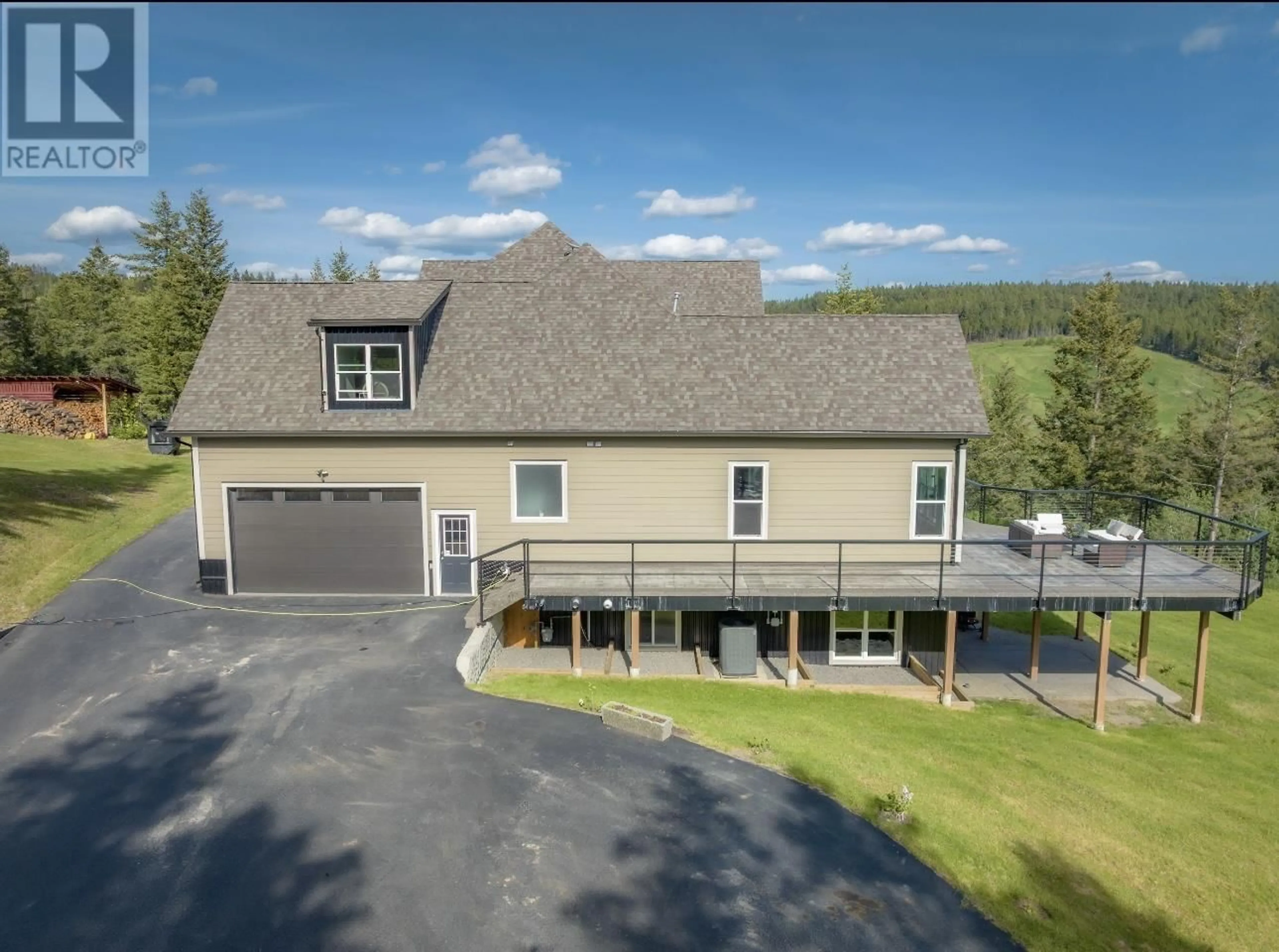 A pic from outside/outdoor area/front of a property/back of a property/a pic from drone, unknown for 1731 MACGREGOR DRIVE, Williams Lake British Columbia V2G4W1