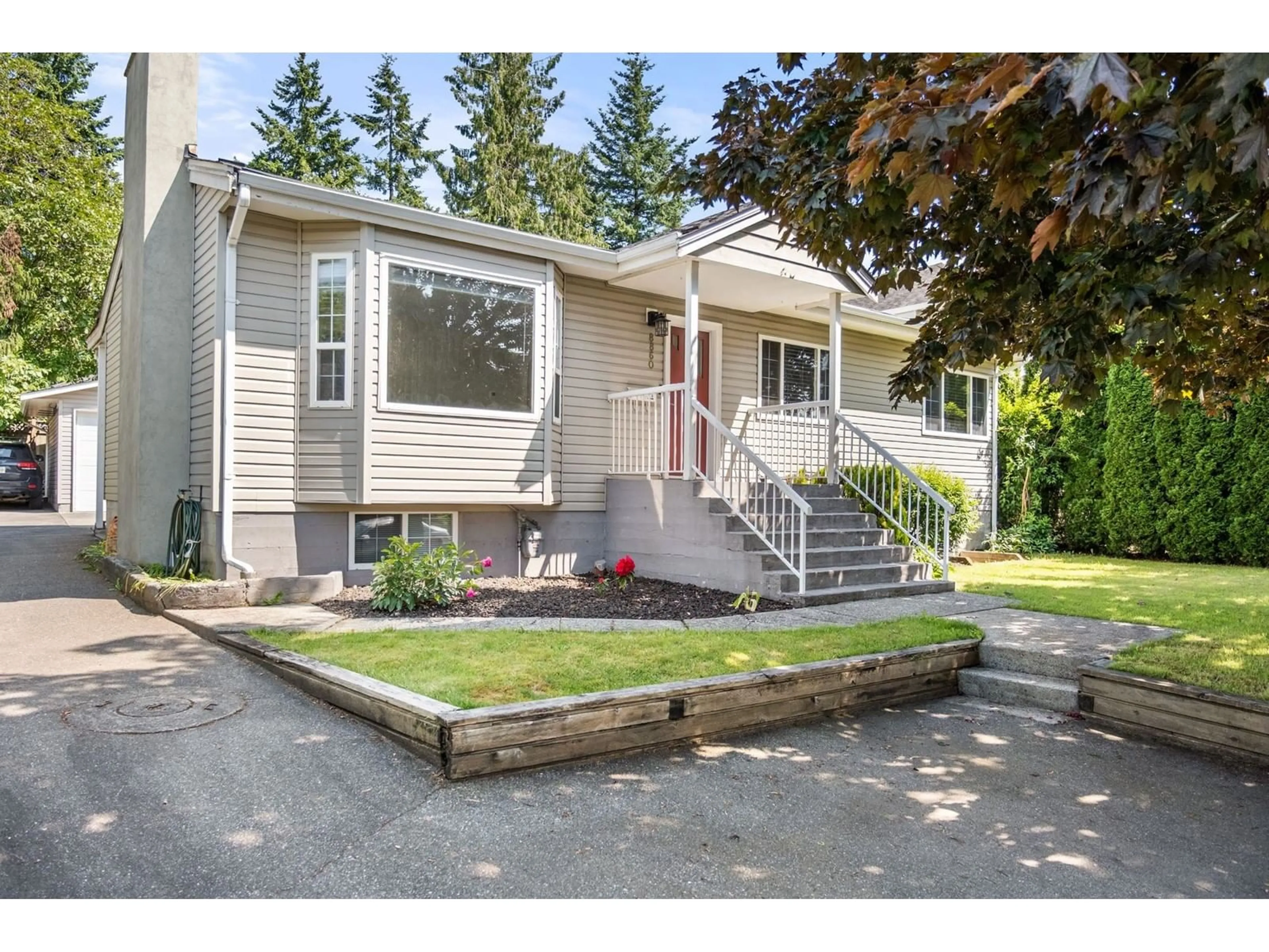 Home with vinyl exterior material, street for 8860 112, Delta British Columbia V4C4X4