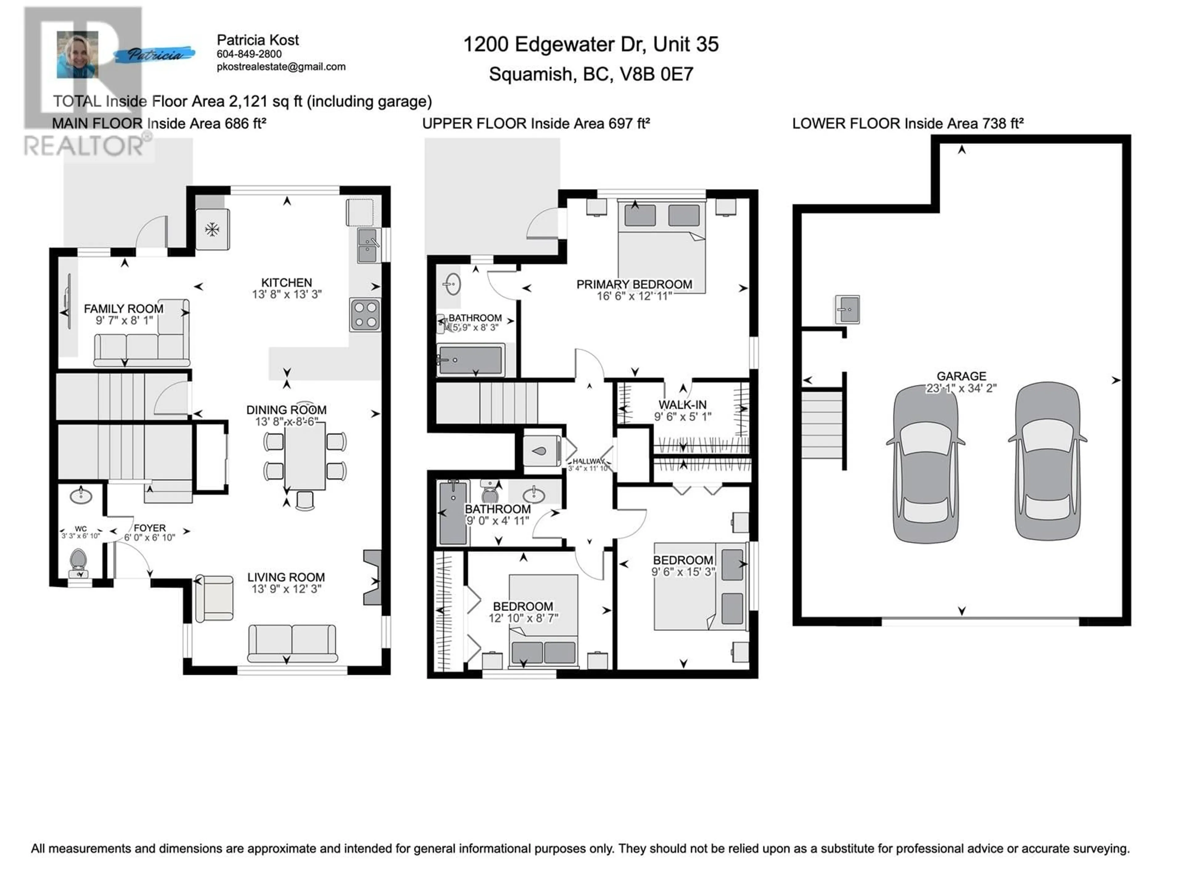 Floor plan for 35 - 1200 EDGEWATER DRIVE, Squamish British Columbia V8B0E7