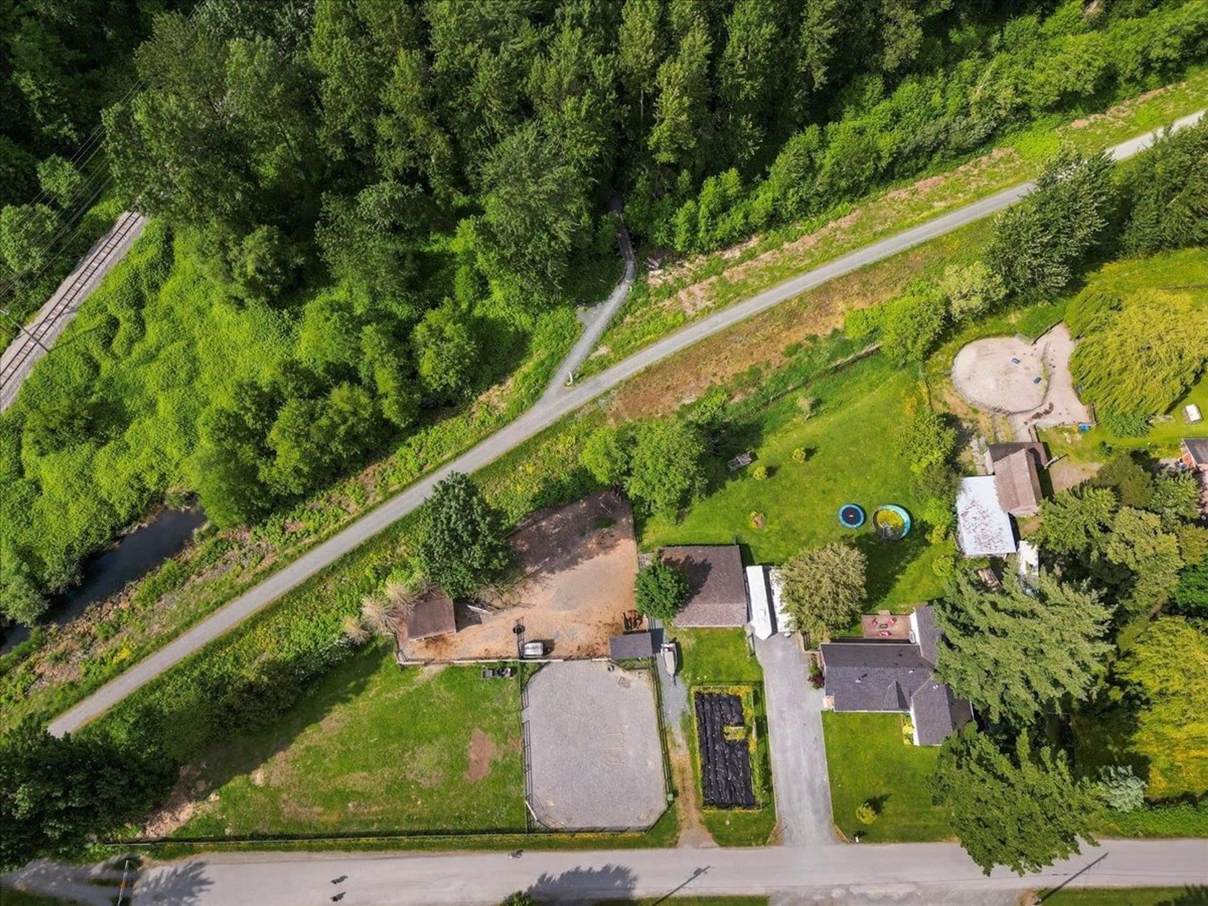A pic from outside/outdoor area/front of a property/back of a property/a pic from drone, forest/trees view for 42915 LUMSDEN ROAD, Yarrow British Columbia V2R4R5