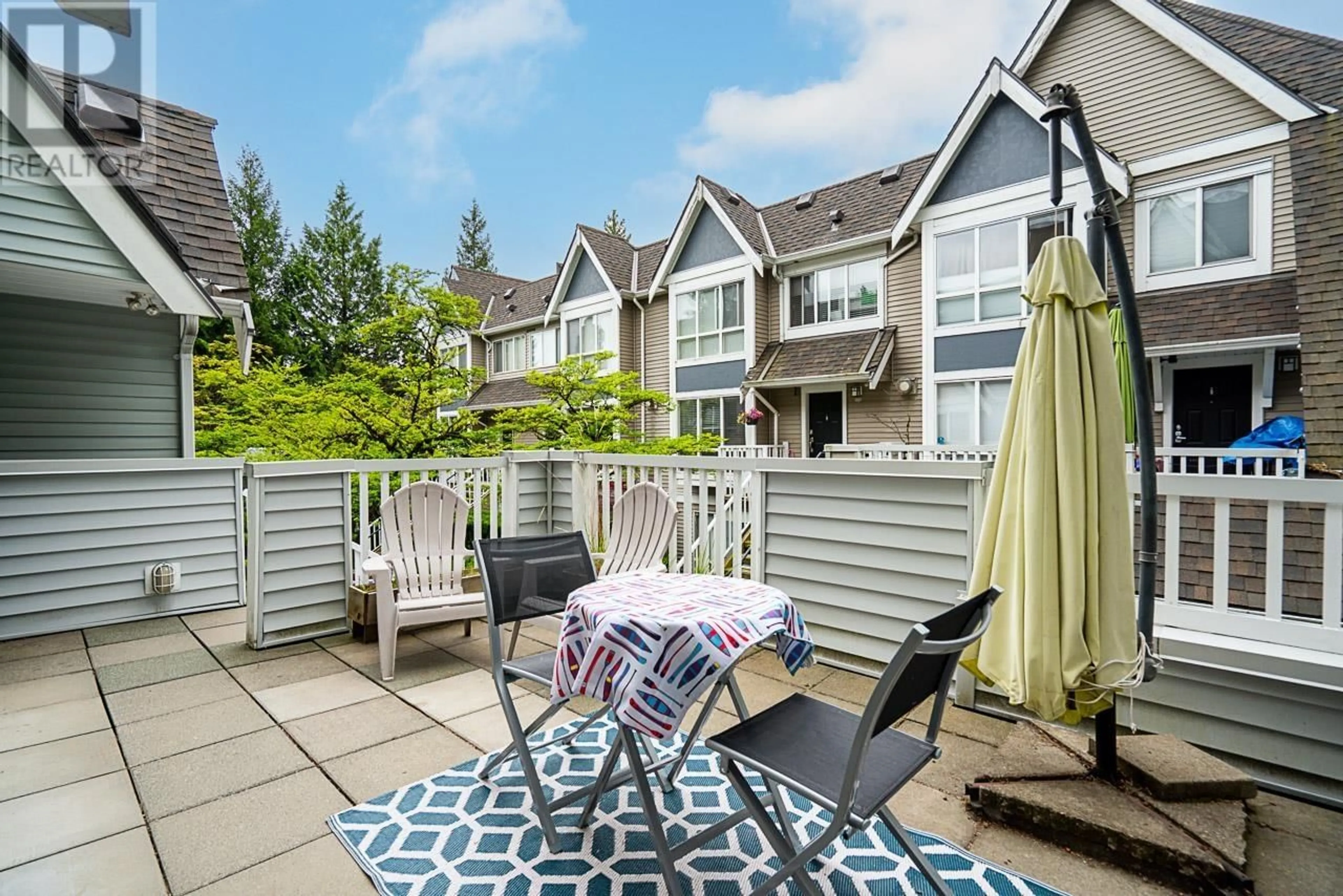 Patio, water/lake/river/ocean view for 2 - 1027 LYNN VALLEY ROAD, North Vancouver British Columbia V7J1Z6