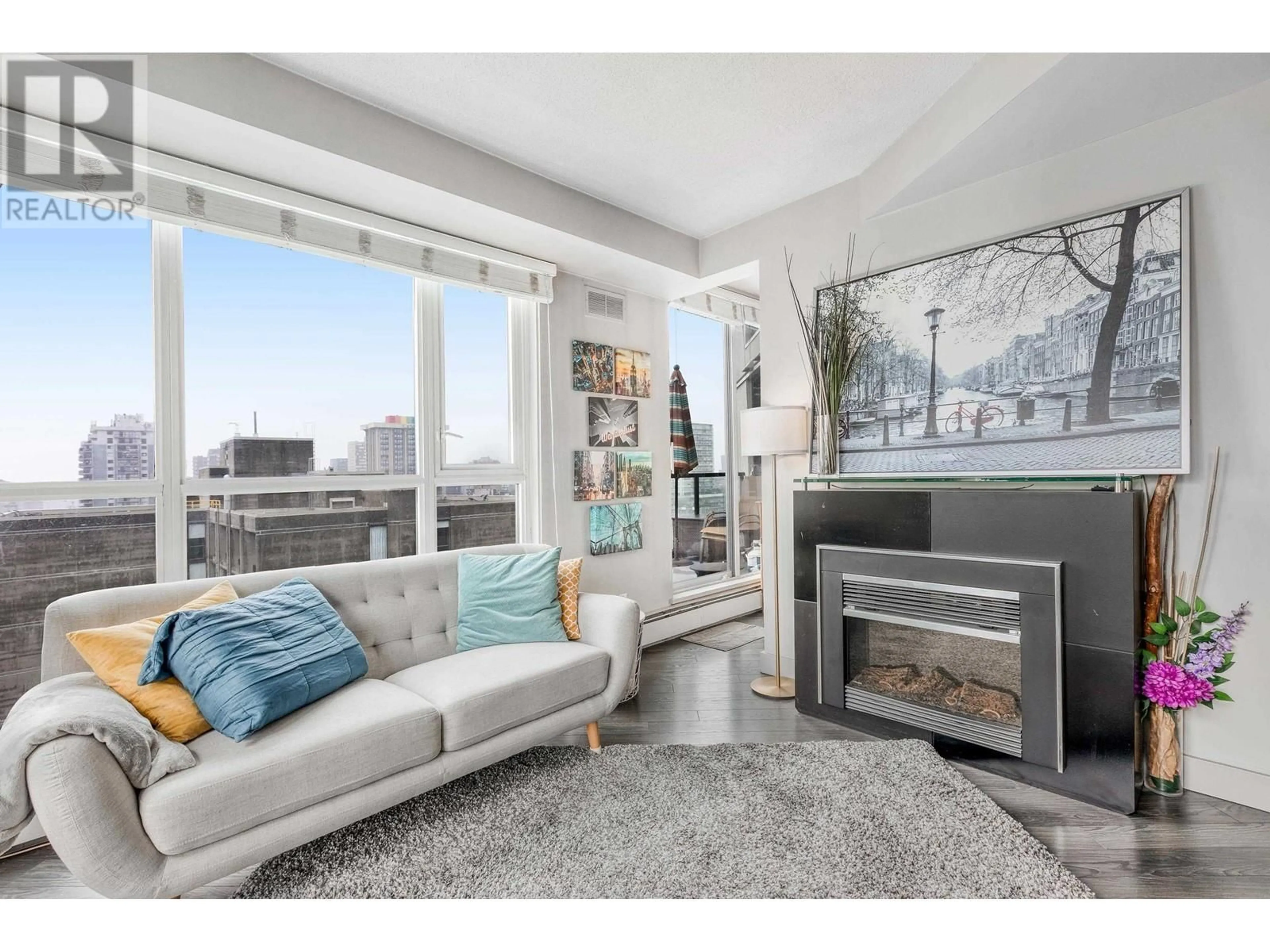 Living room with furniture, unknown for 1702 - 1010 BURNABY STREET, Vancouver British Columbia V6E4L8