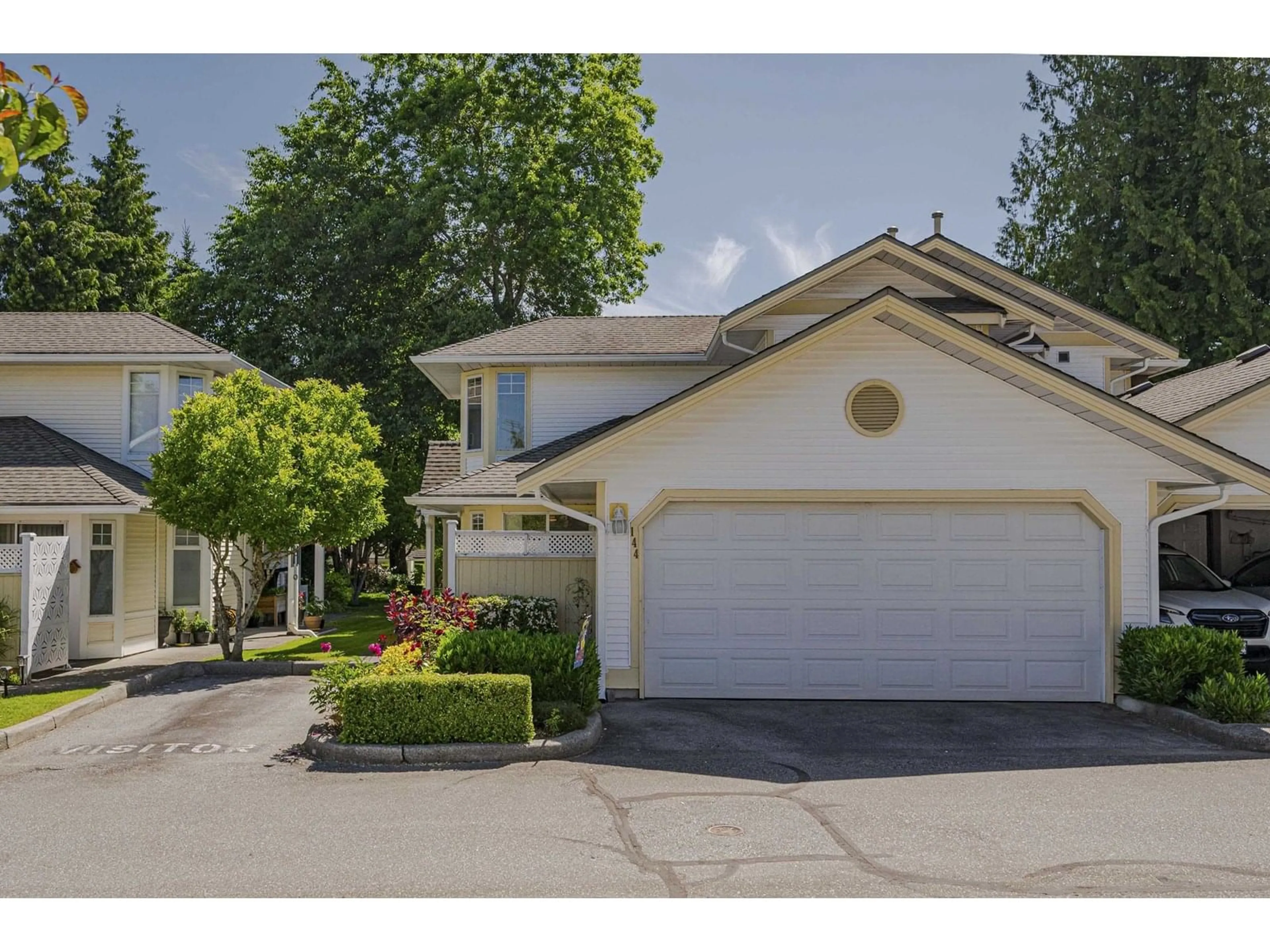 Home with vinyl exterior material, street for 144 - 8737 212, Langley British Columbia V1M2C8