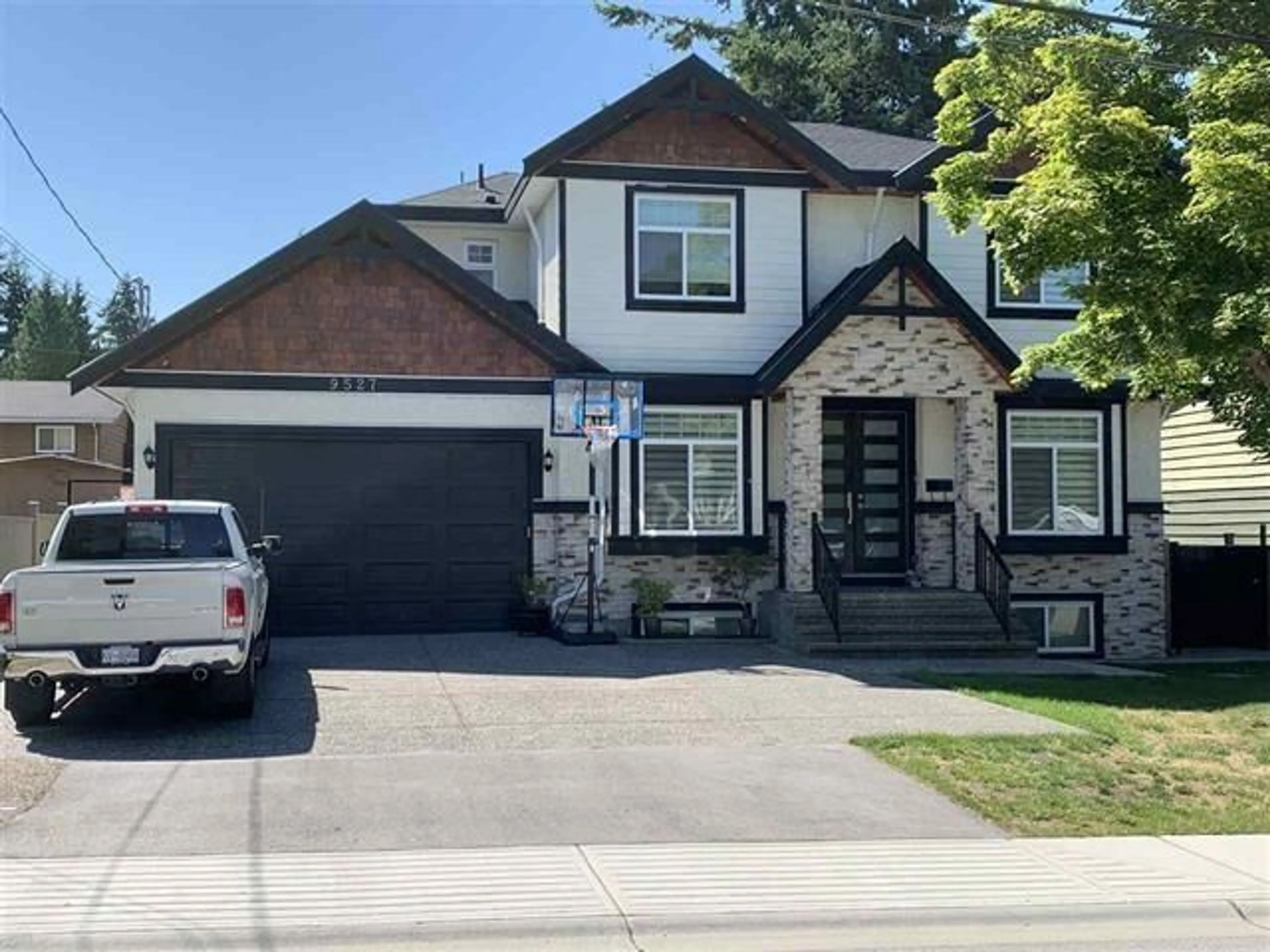 Home with brick exterior material, street for 9527 118, Delta British Columbia V4C6J3