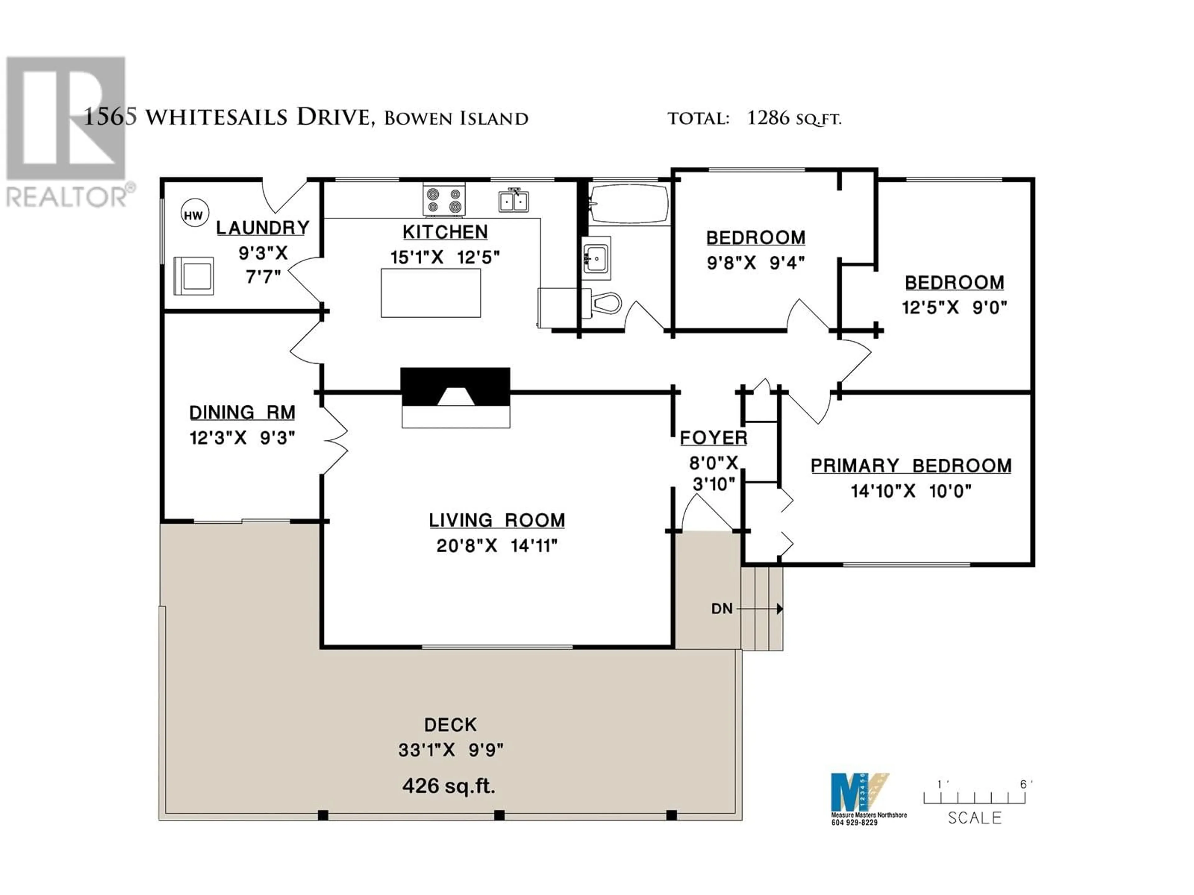 Floor plan for 1565 WHITESAILS DRIVE, Bowen Island British Columbia V0N1G2