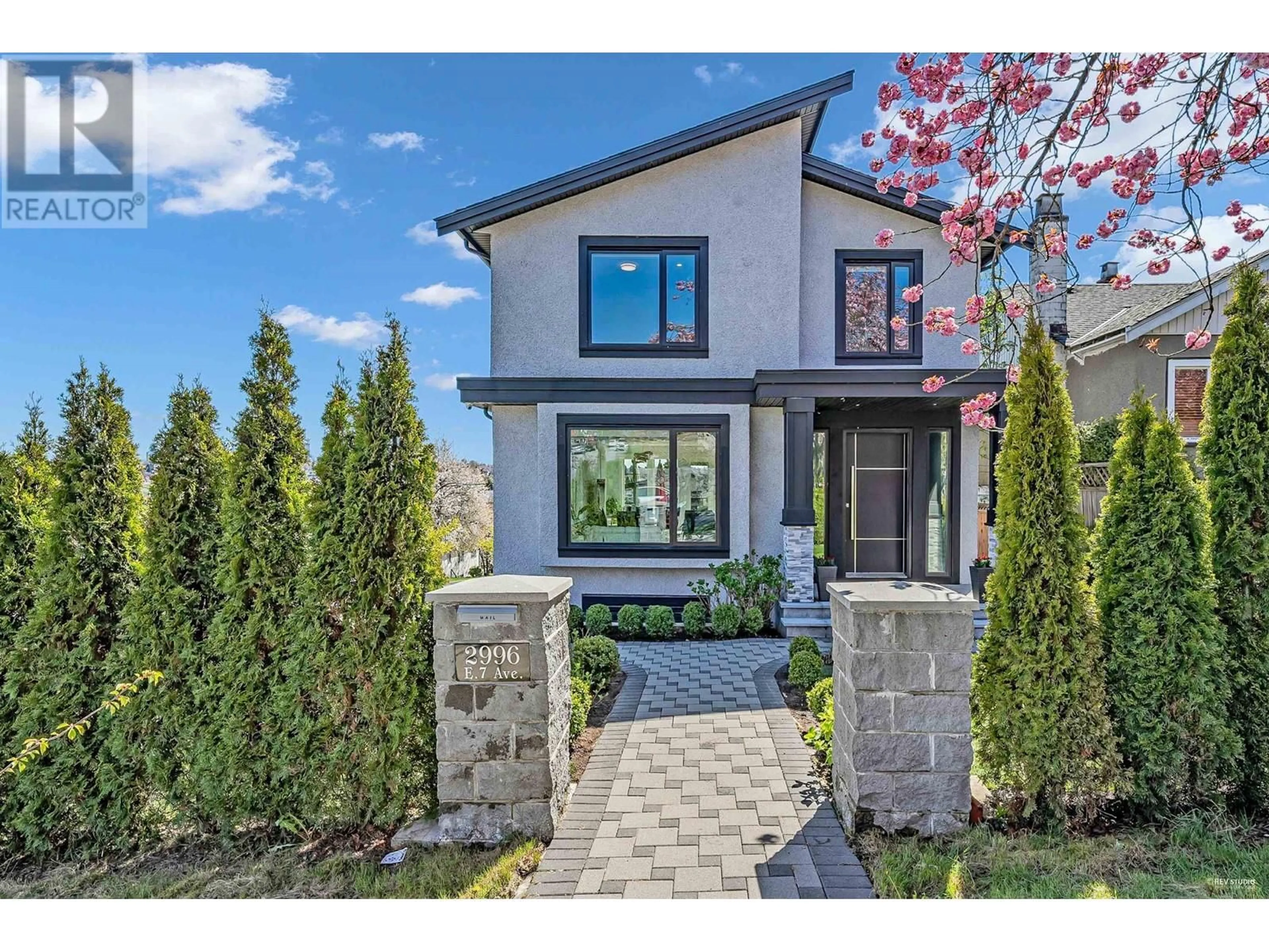 Home with brick exterior material, street for 2996 7TH AVENUE, Vancouver British Columbia V5M1V3