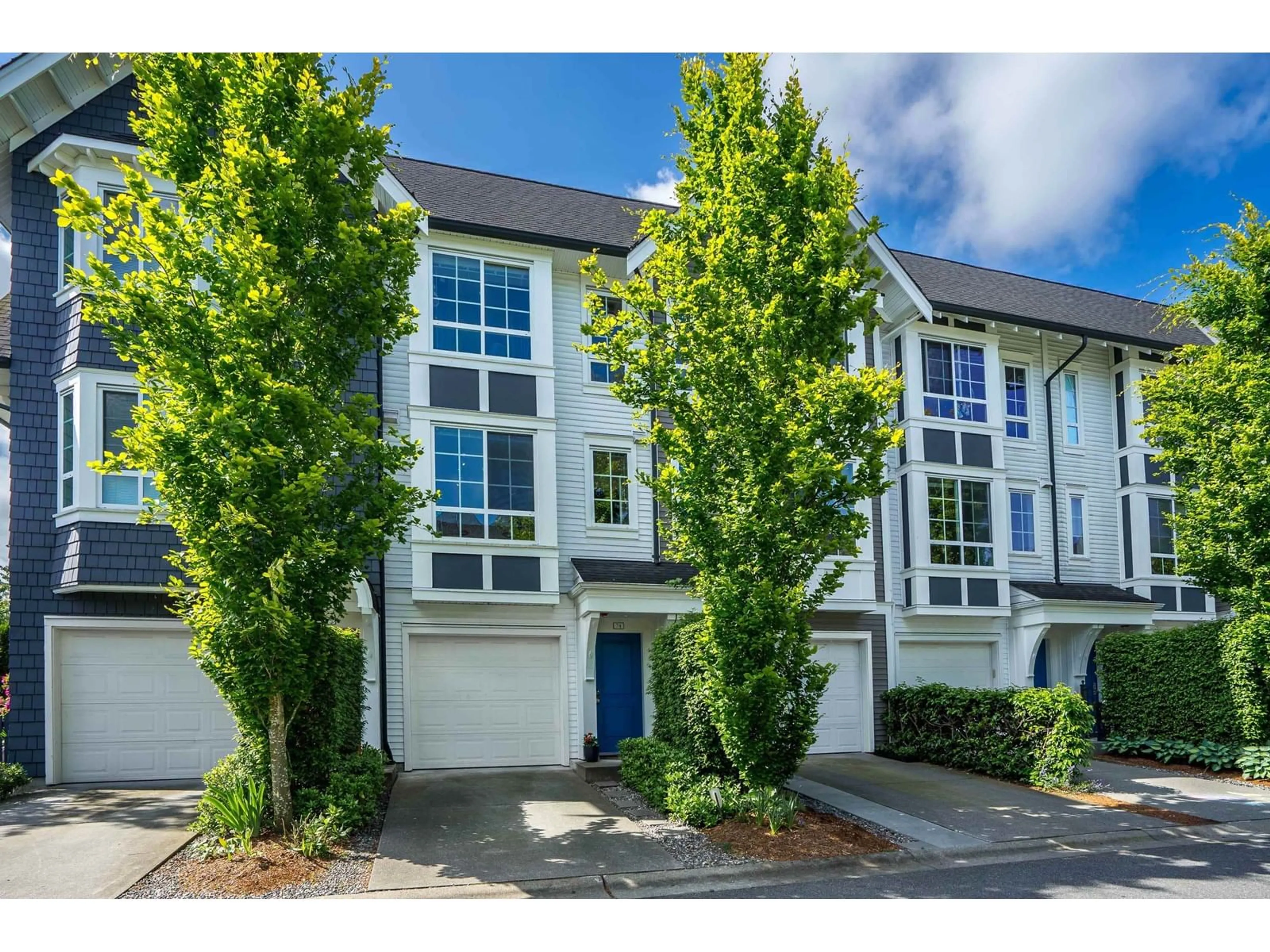 A pic from outside/outdoor area/front of a property/back of a property/a pic from drone, street for 74 - 8438 207A, Langley British Columbia V2Y0N8
