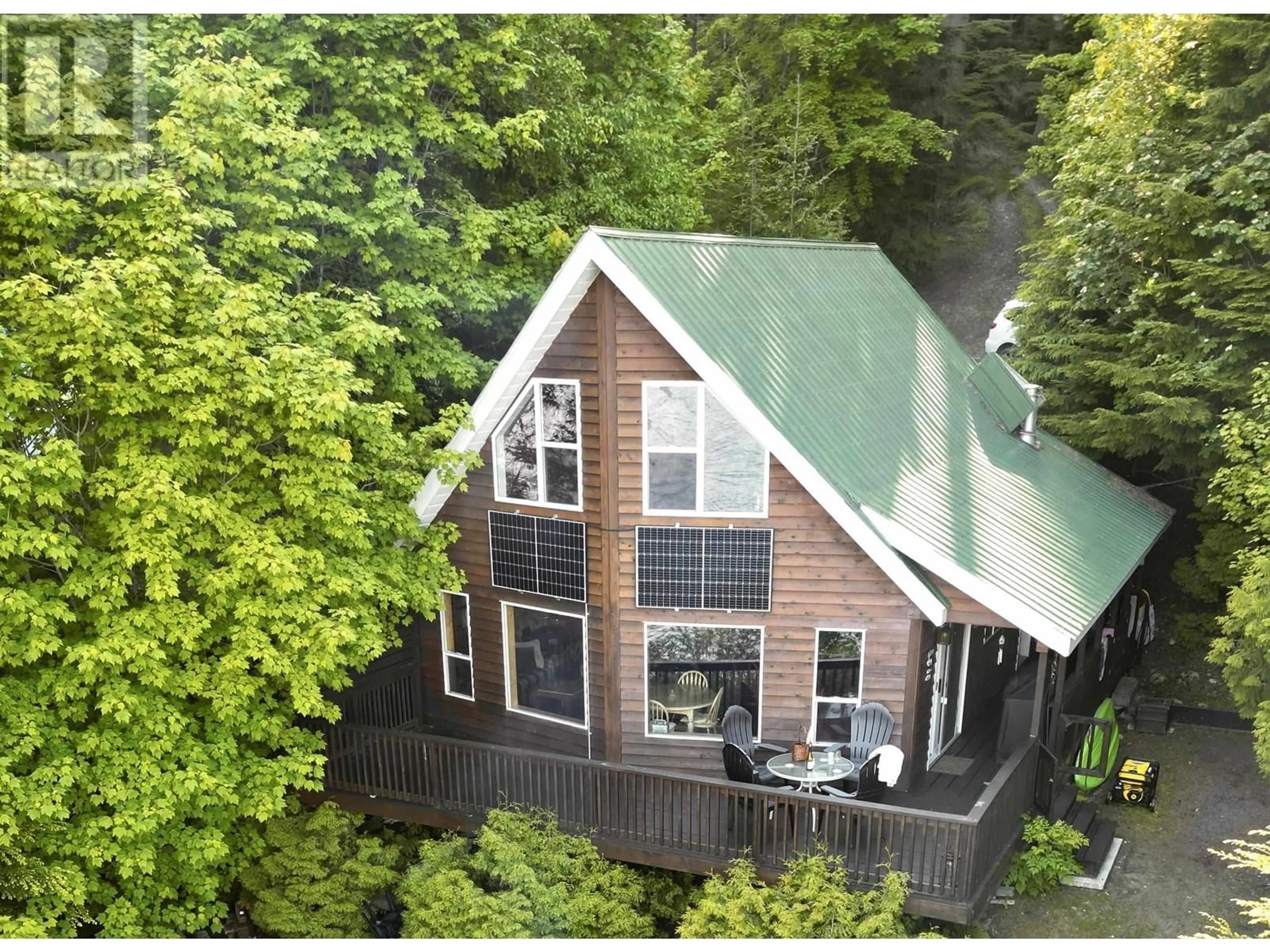 A pic from outside/outdoor area/front of a property/back of a property/a pic from drone, unknown for 2862 SQUIRREL POINT ROAD, Terrace British Columbia V8G1R1