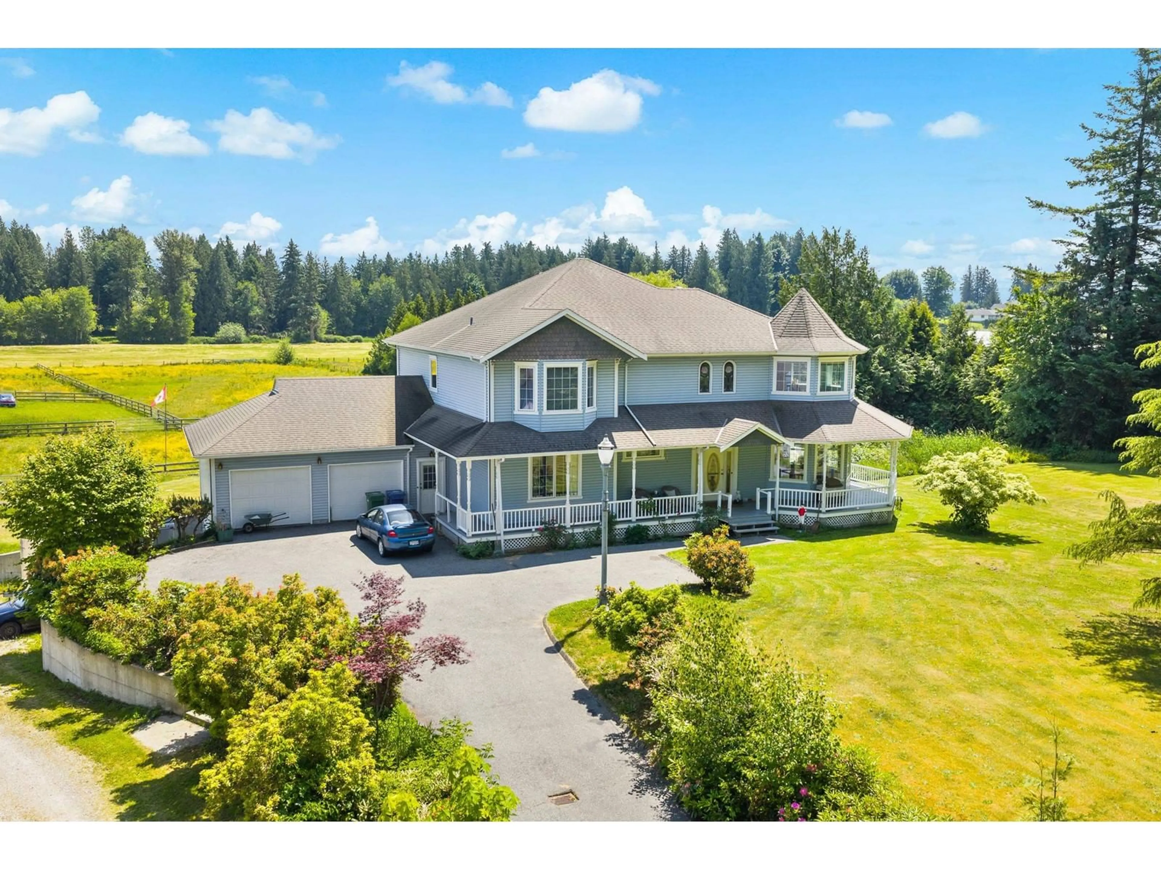 A pic from outside/outdoor area/front of a property/back of a property/a pic from drone, unknown for 5080 ROSS, Abbotsford British Columbia V4X1Z3