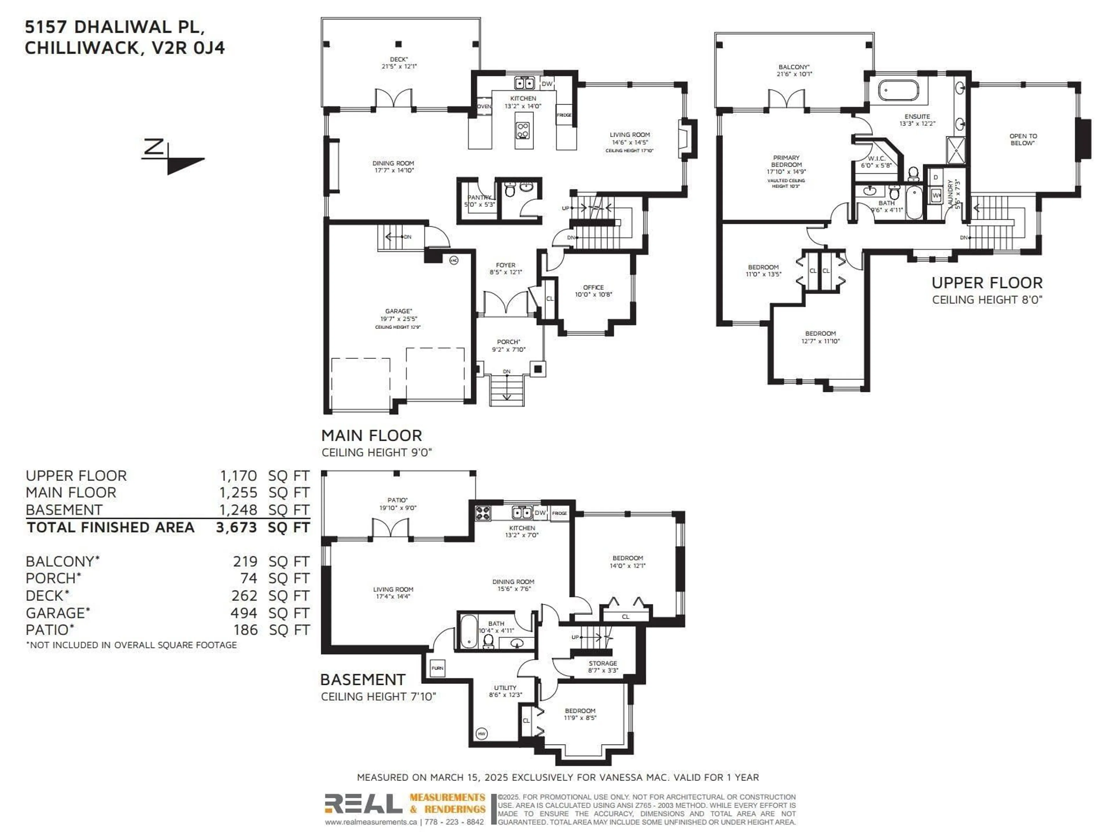 Floor plan for 5157 DHALIWAL PLACE, Chilliwack British Columbia V2R0J4