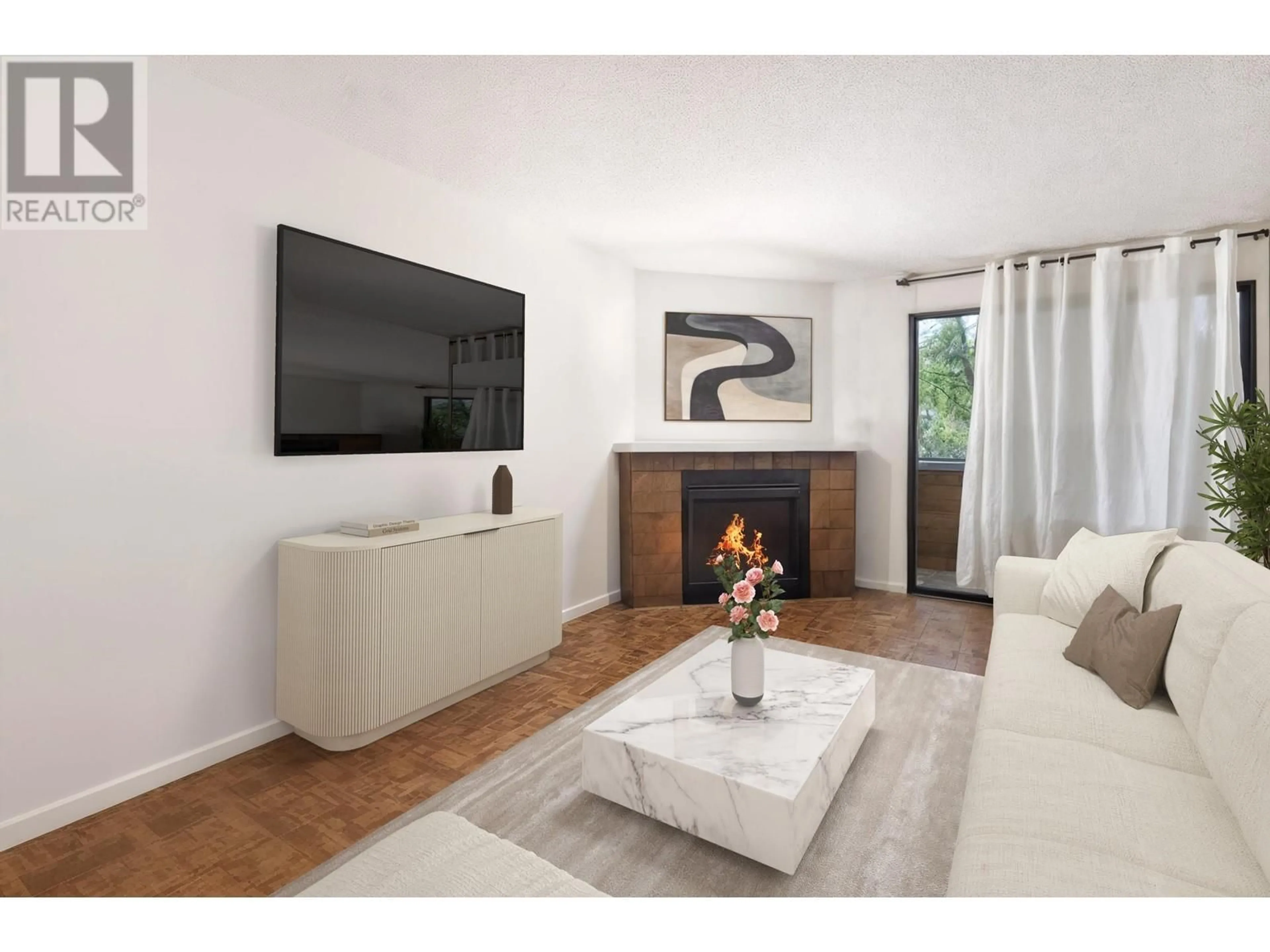 Living room with furniture, unknown for 122 - 7297 MOFFATT ROAD, Richmond British Columbia V6Y3E6