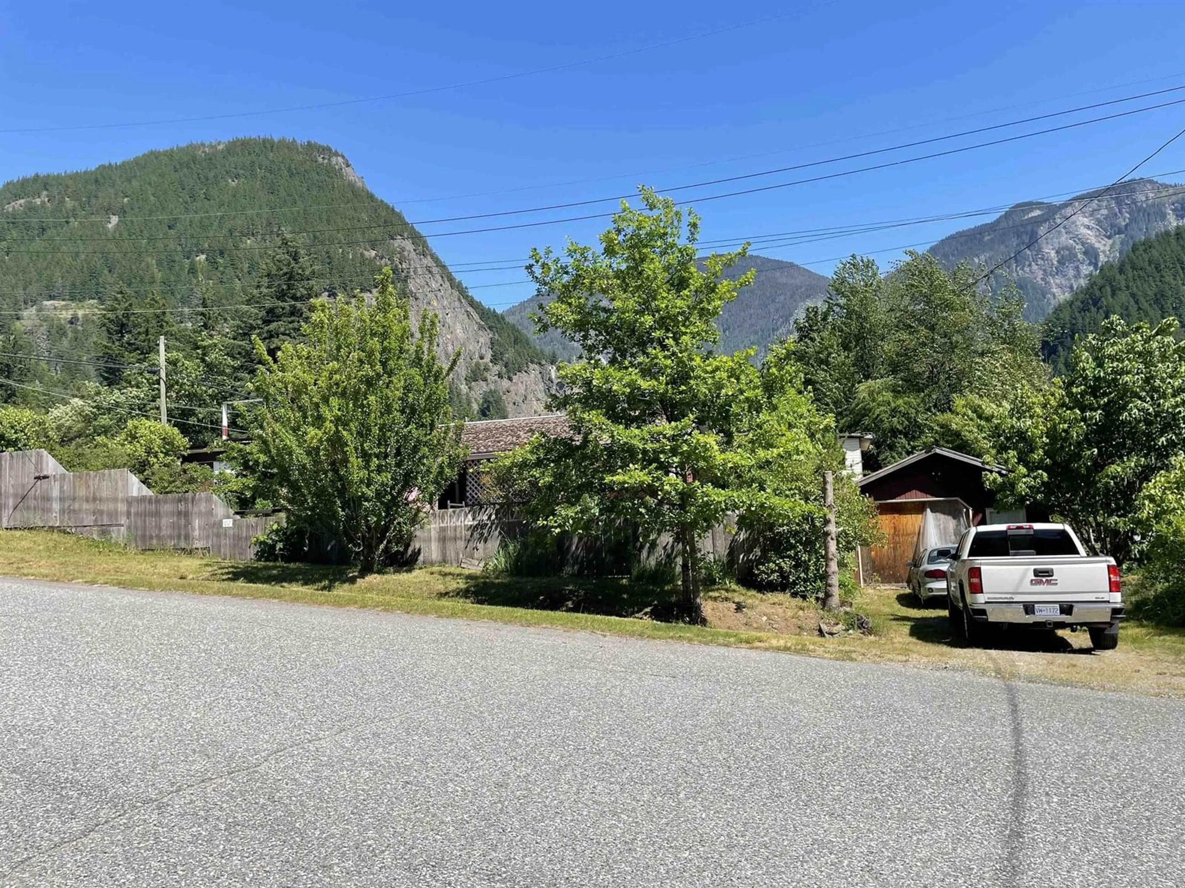 A pic from outside/outdoor area/front of a property/back of a property/a pic from drone, mountain view for 64954 ALBERT STREET, Yale British Columbia V0K2S0