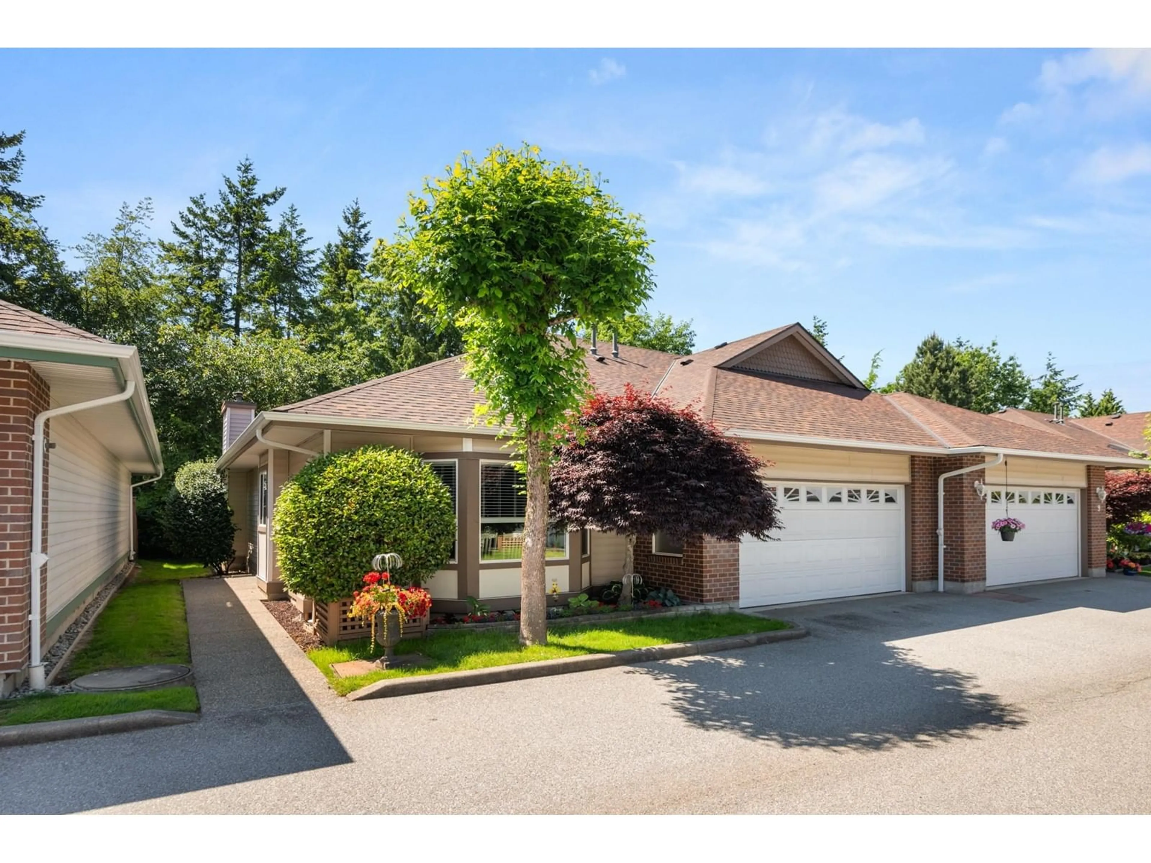 Home with brick exterior material, street for 8 - 18939 65, Surrey British Columbia V3S2Y8