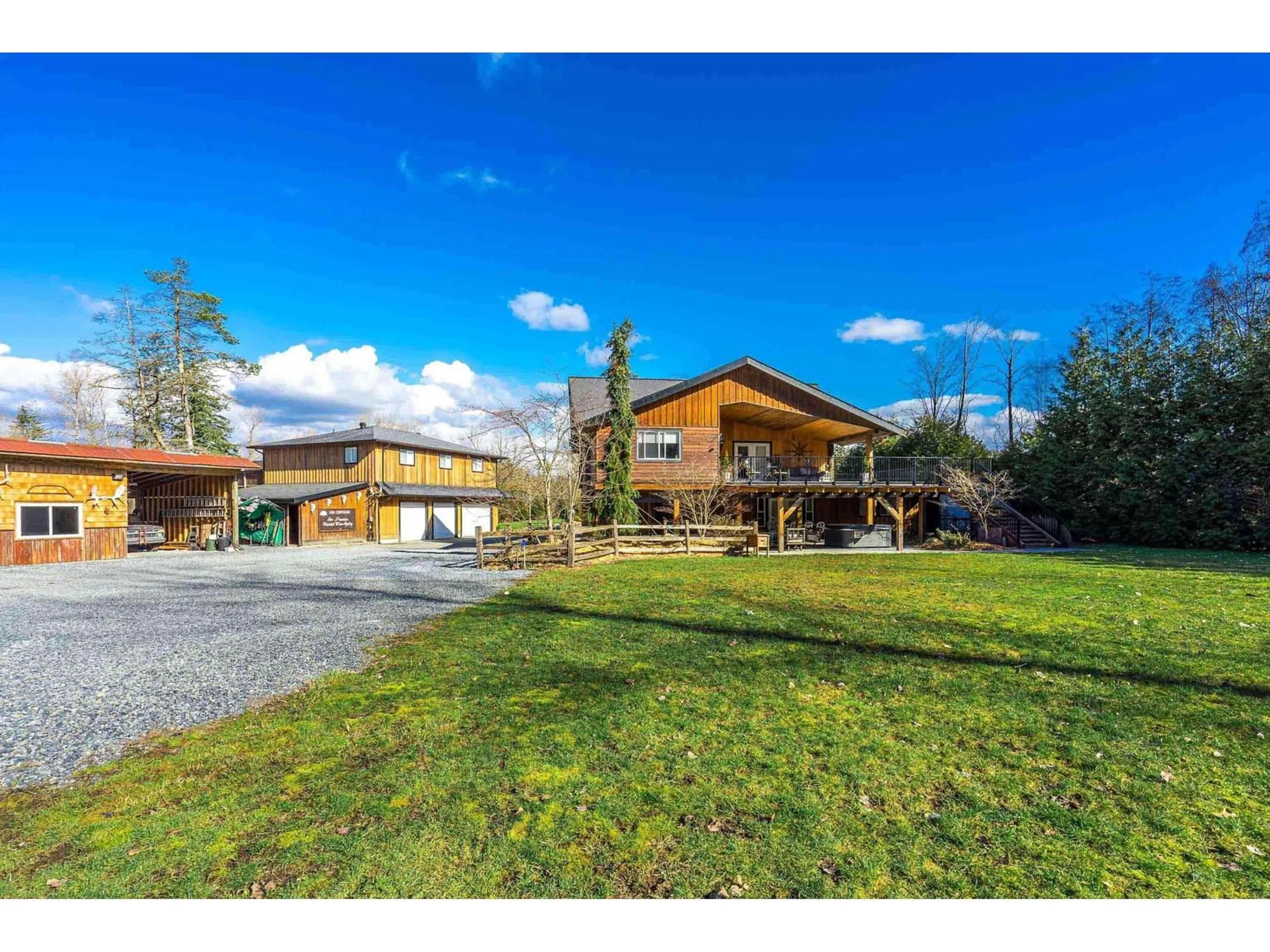 A pic from outside/outdoor area/front of a property/back of a property/a pic from drone, unknown for 7007 264, Langley British Columbia V4W1M8