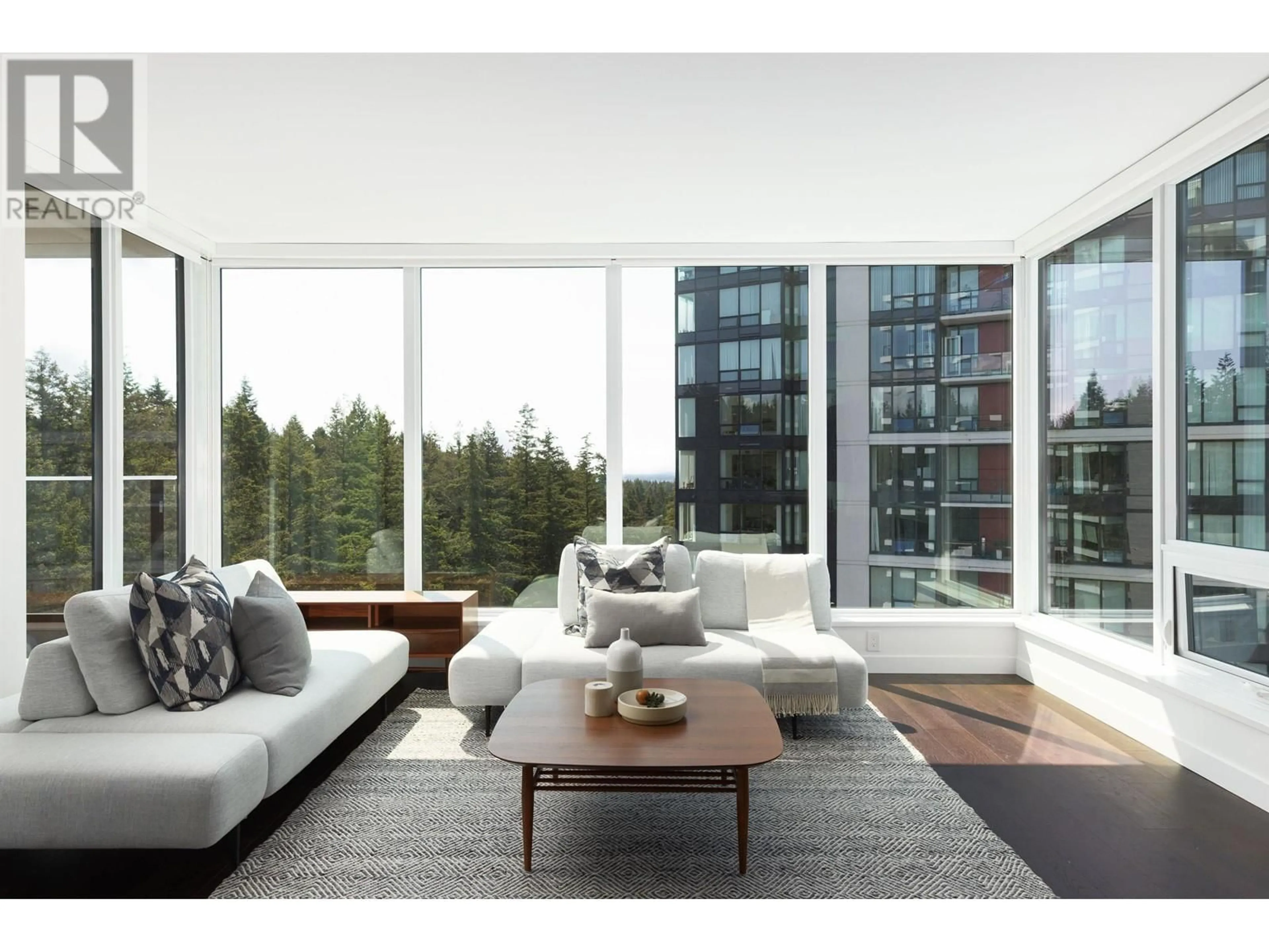 Living room with furniture, unknown for 1606 - 5629 BIRNEY AVENUE, Vancouver British Columbia V6S0L5