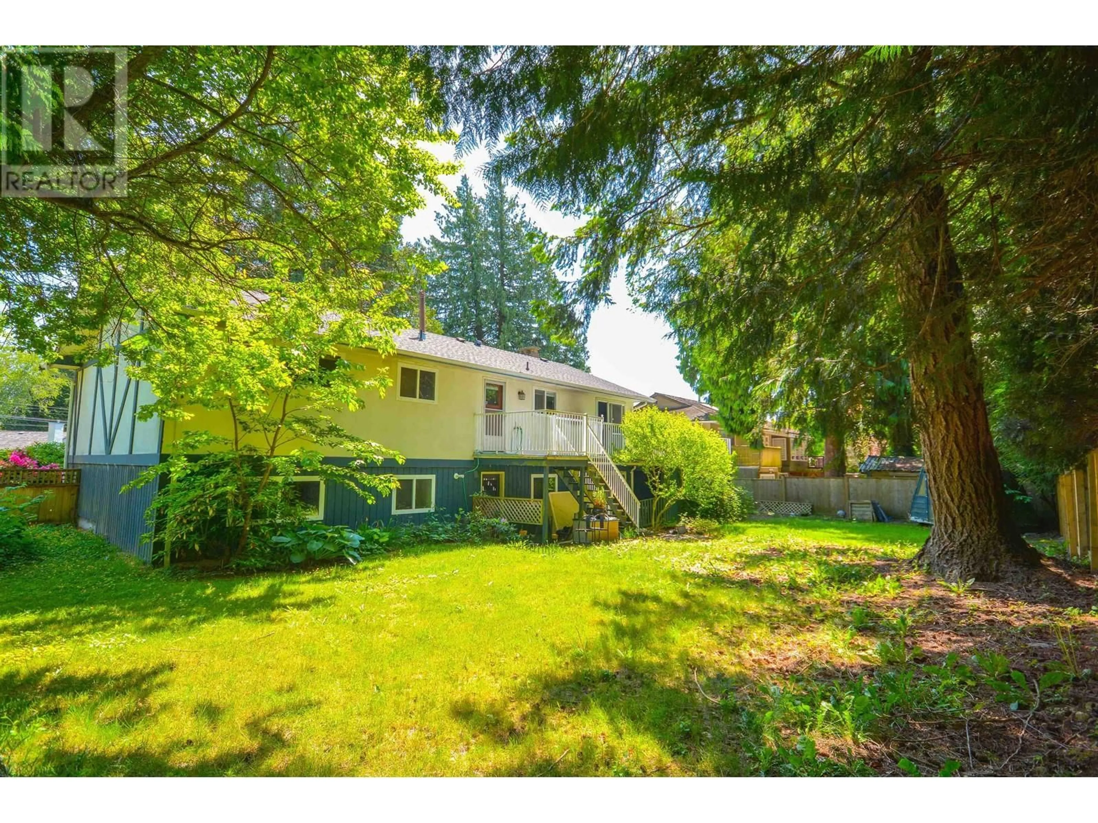 A pic from outside/outdoor area/front of a property/back of a property/a pic from drone, forest/trees view for 1409 WINDSOR CRESCENT, Delta British Columbia V4M3C3