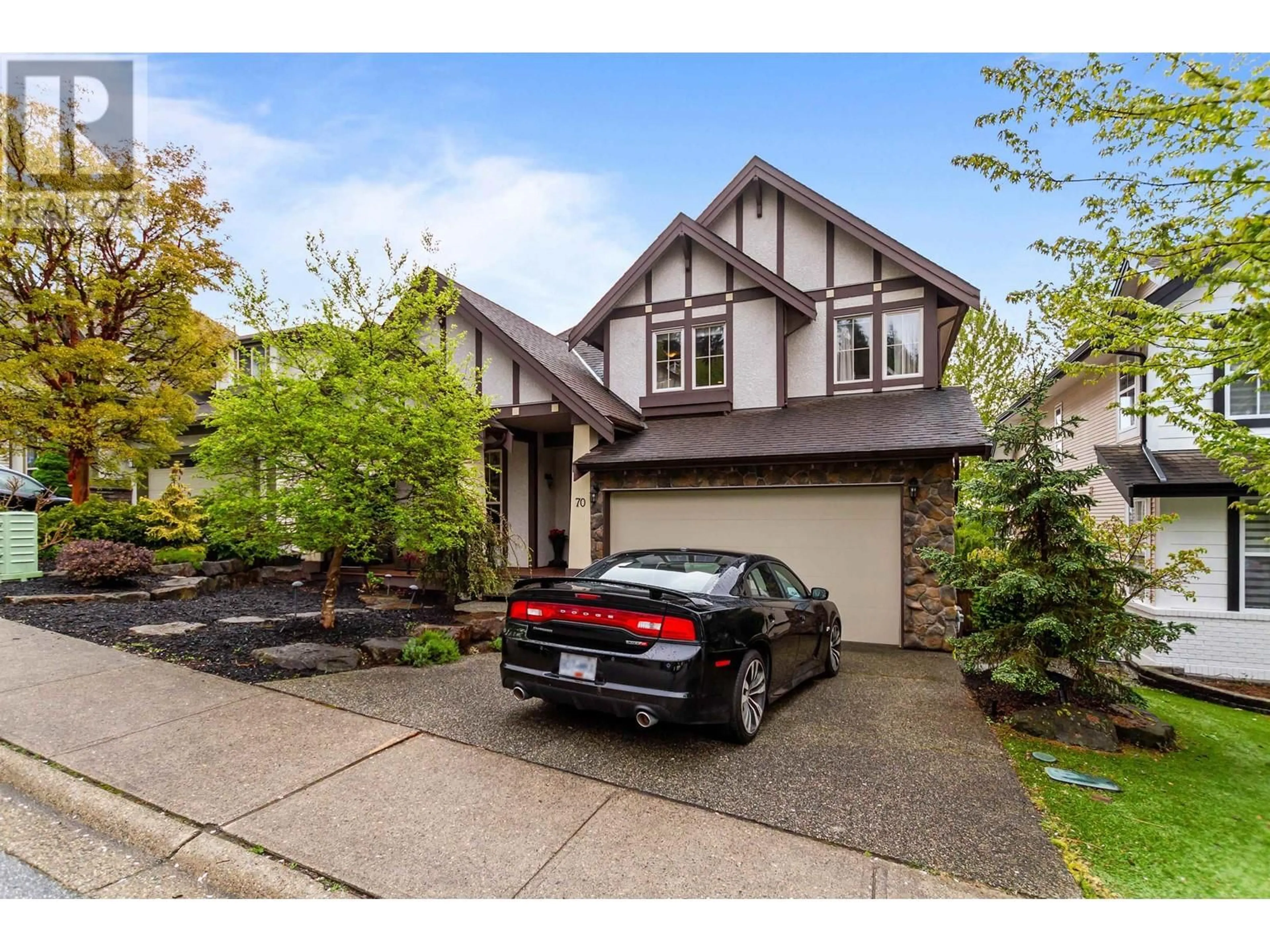 Home with vinyl exterior material, street for 70 FERNWAY DRIVE, Port Moody British Columbia V3H5K5