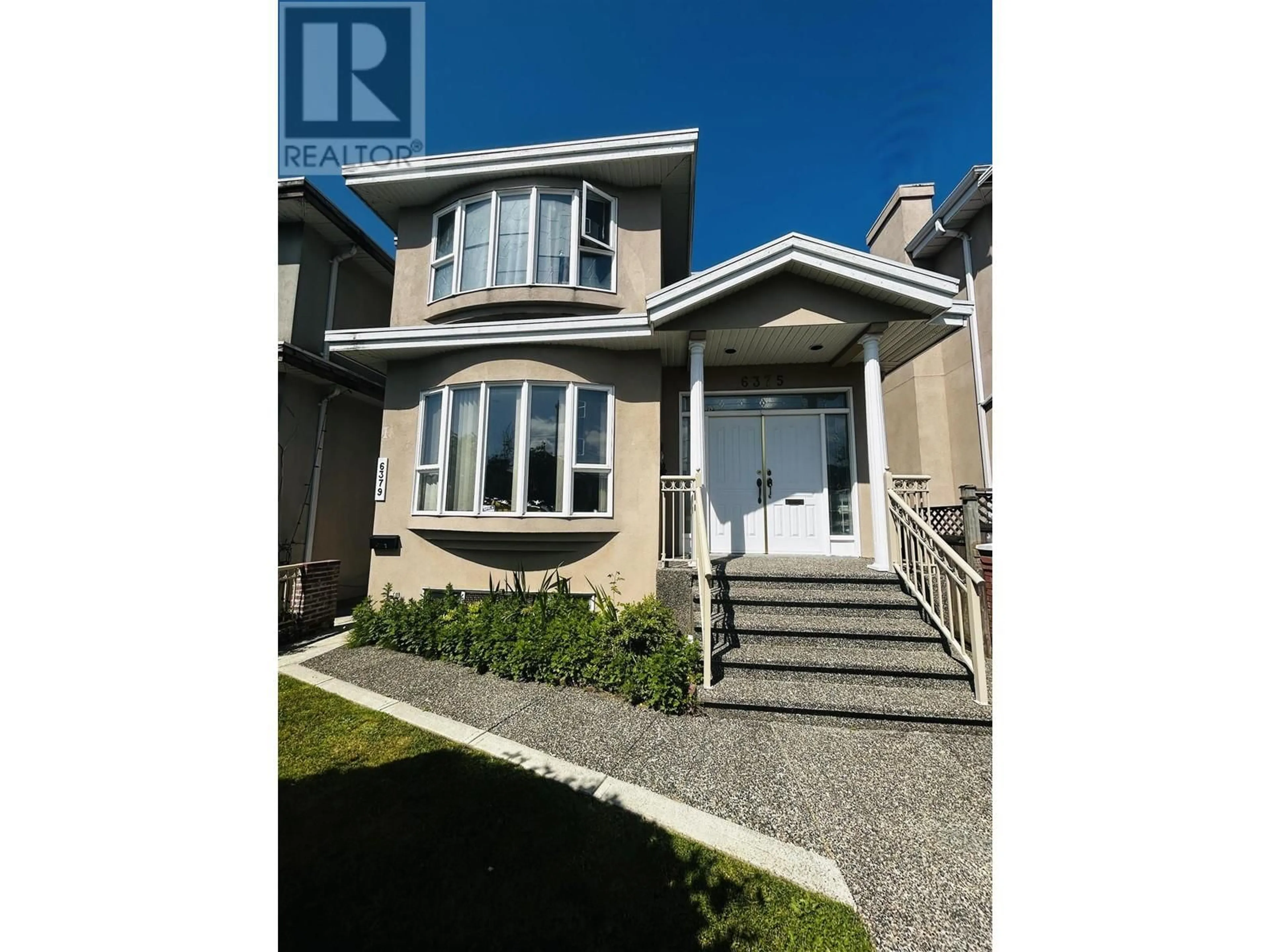 Home with vinyl exterior material, street for 6375 BRUCE STREET, Vancouver British Columbia V5P3M8