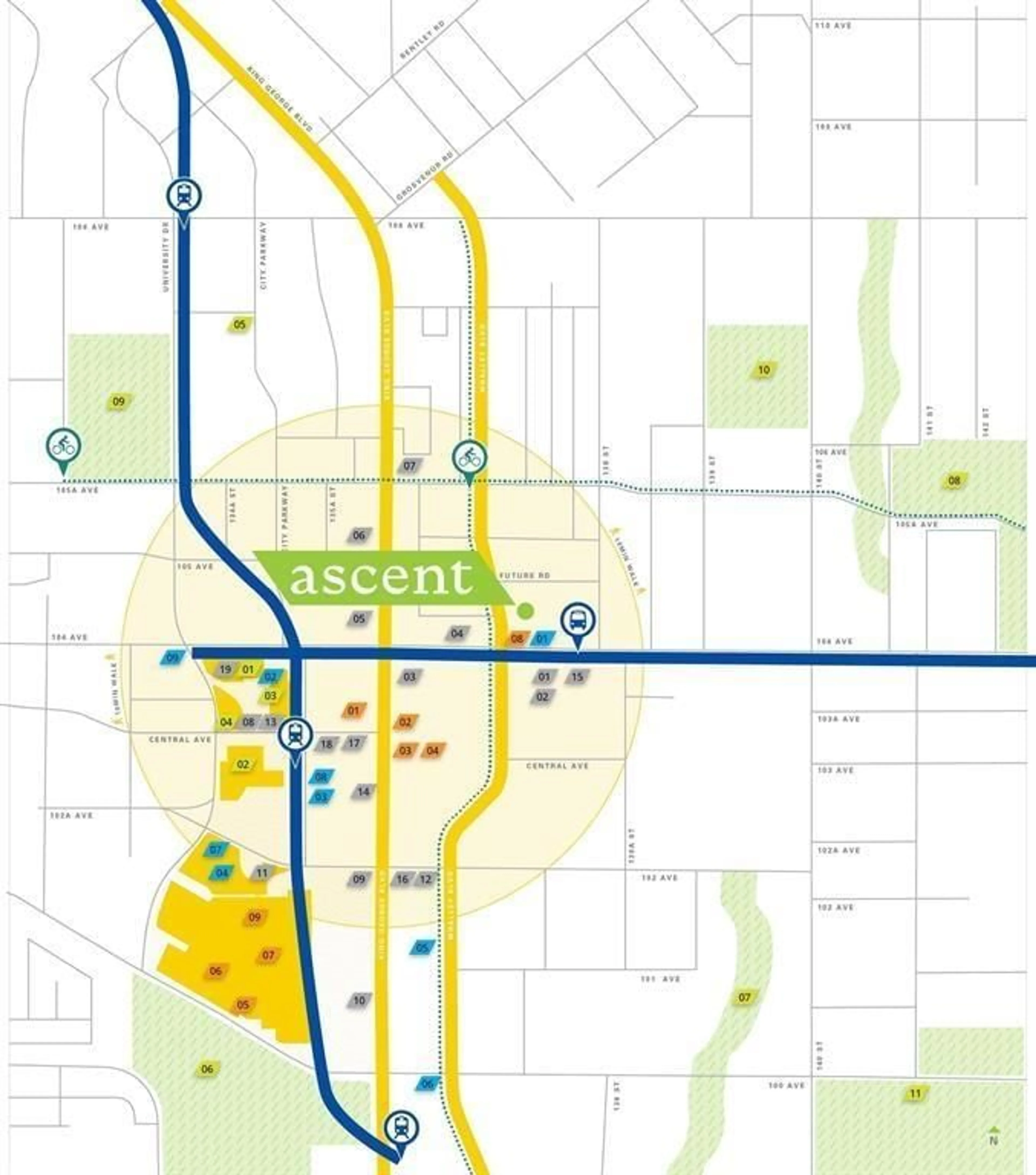 Picture of a map for 2004 - 10428 WHALLEY, Surrey British Columbia V0V0V0