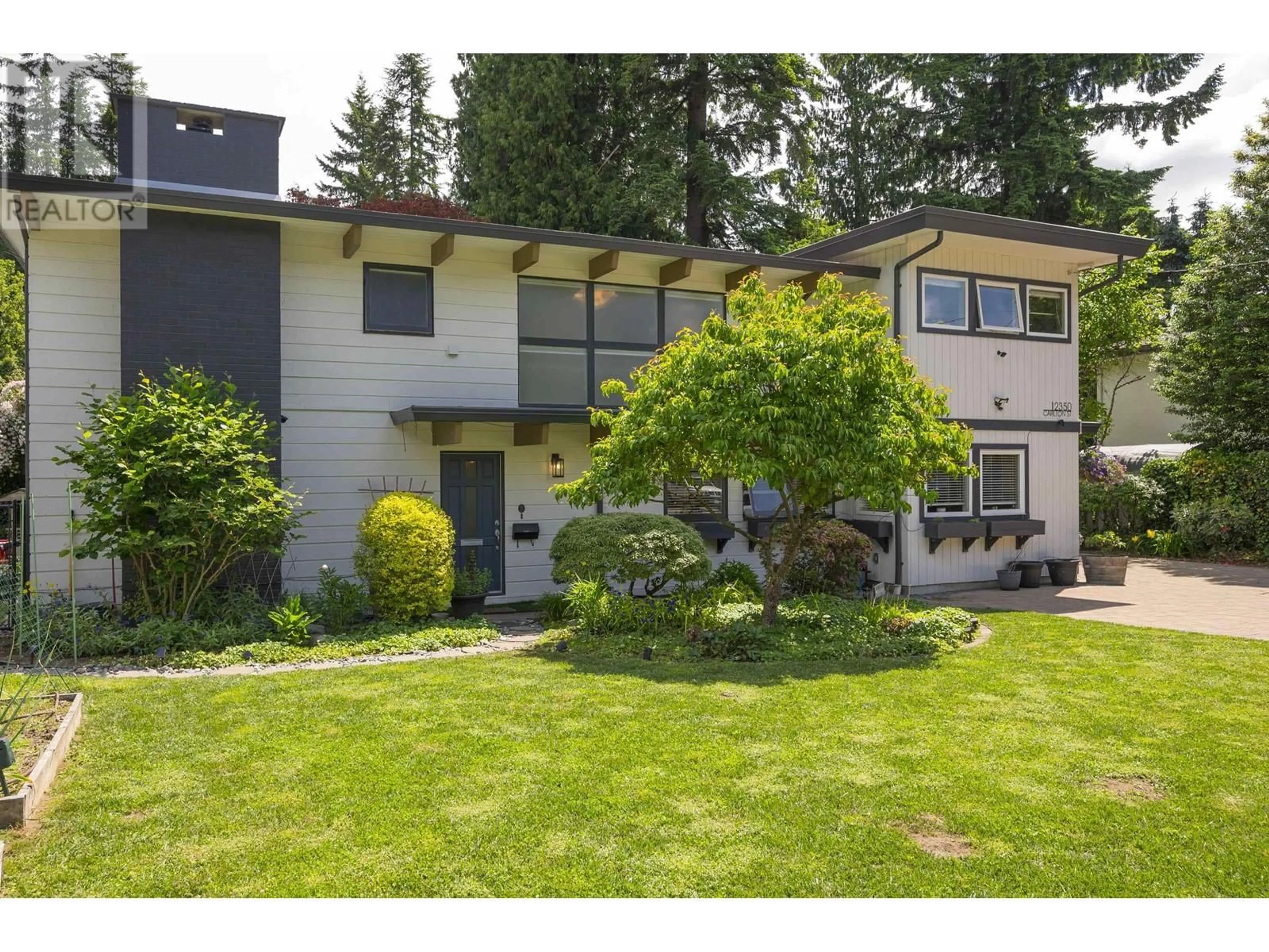 Home with vinyl exterior material, street for 12350 CARLTON STREET, Maple Ridge British Columbia V2X5C3