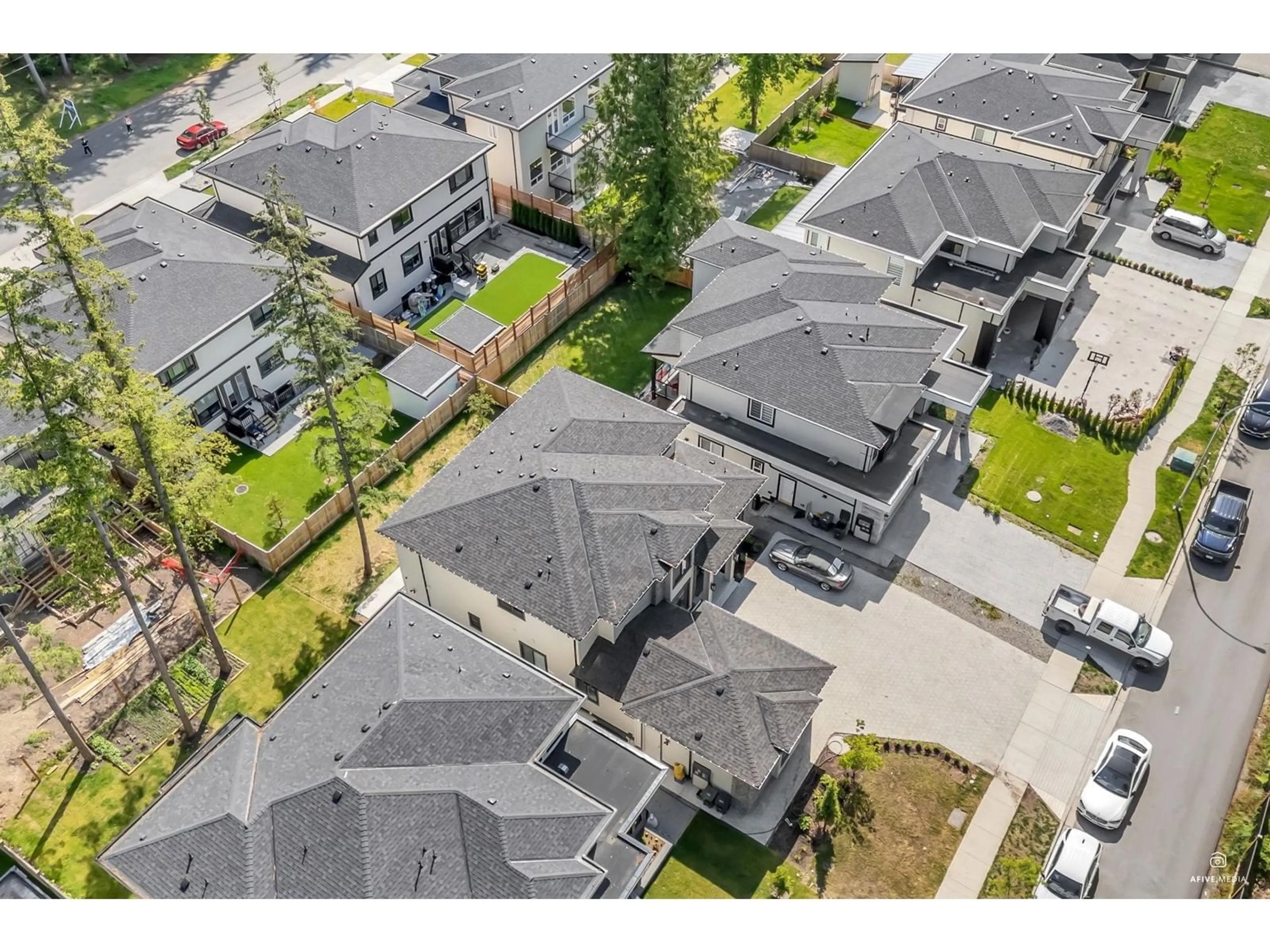 A pic from outside/outdoor area/front of a property/back of a property/a pic from drone, street for 20264 27A, Langley British Columbia V2Z0B6
