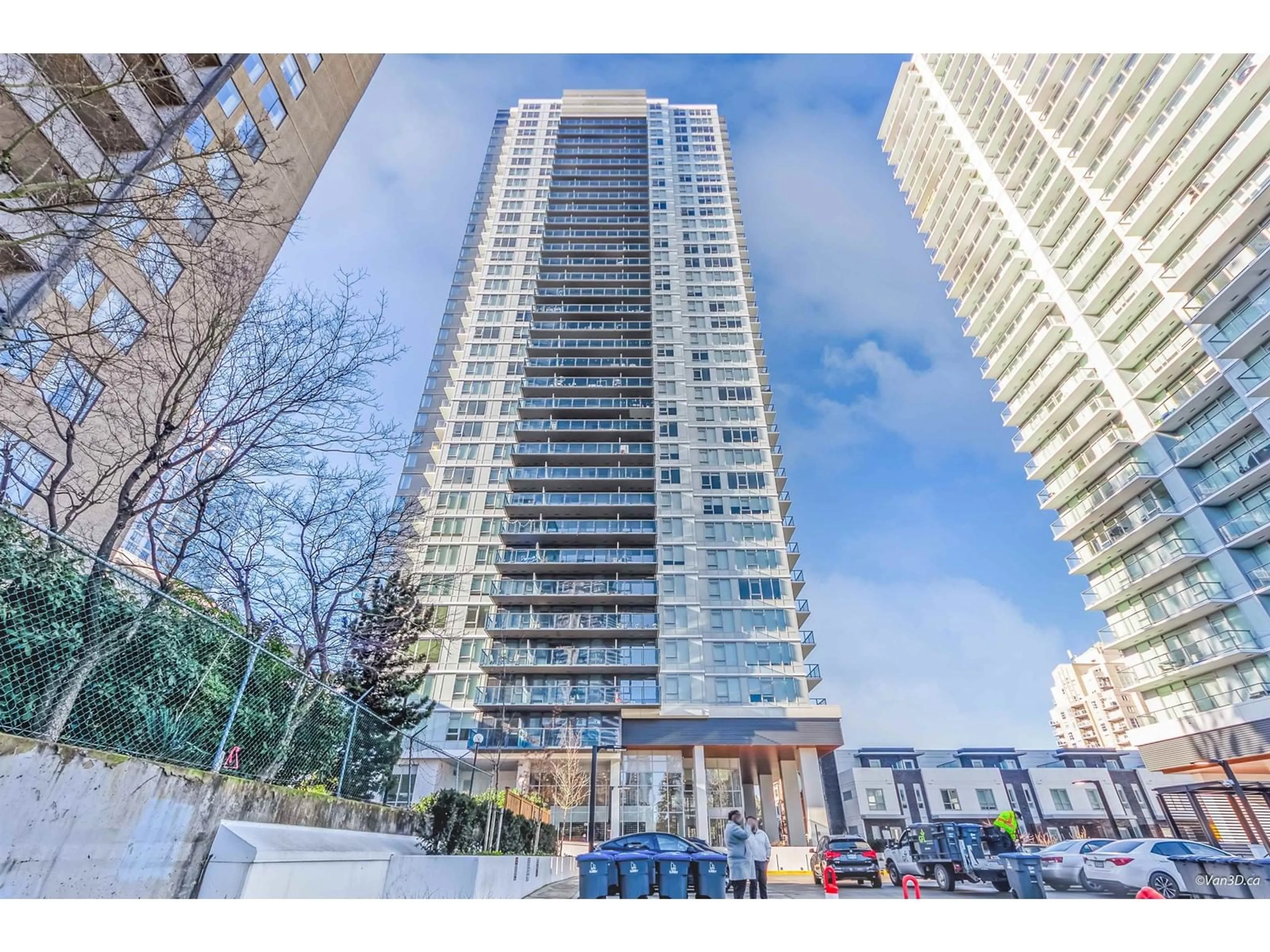 A pic from outside/outdoor area/front of a property/back of a property/a pic from drone, unknown for 506 - 10448 UNIVERSITY, Surrey British Columbia V3T0S7