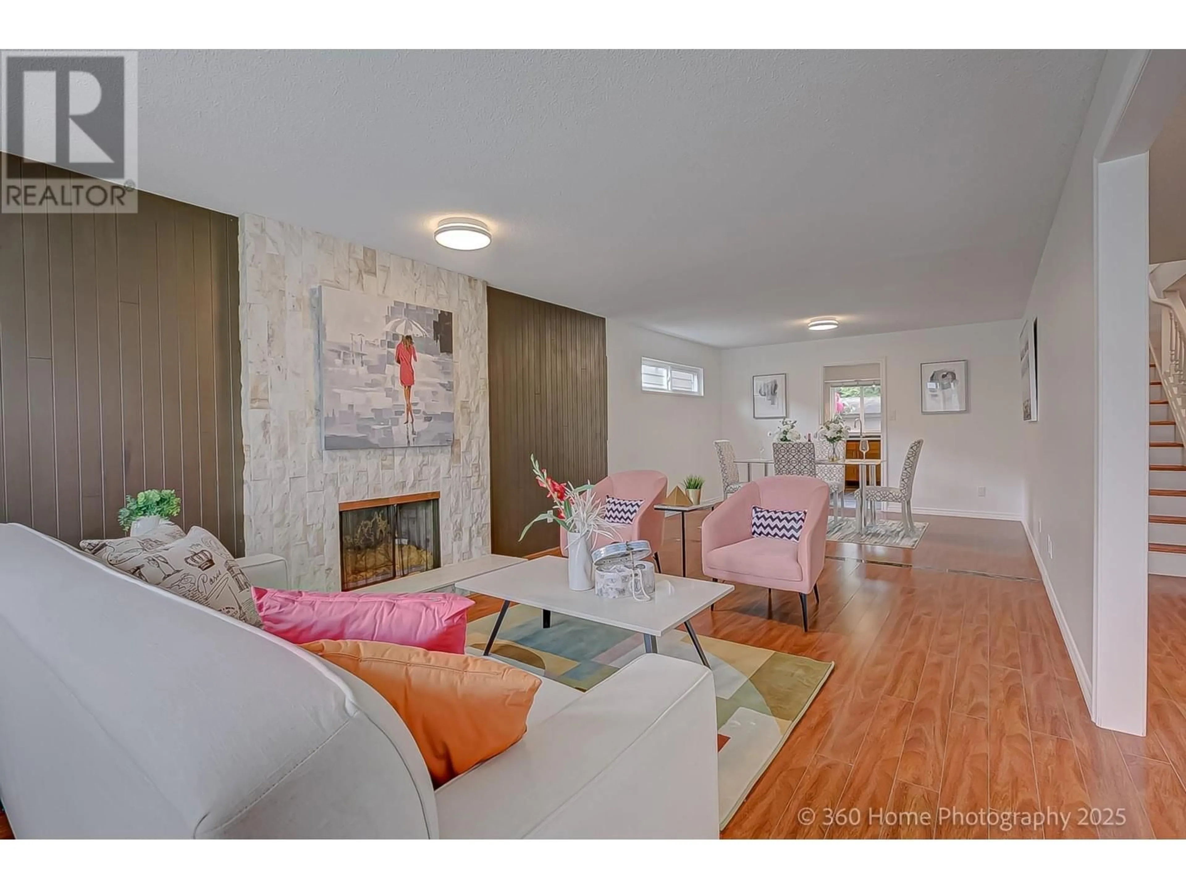 Living room with furniture, unknown for 8711 DELAWARE ROAD, Richmond British Columbia V7C4X6