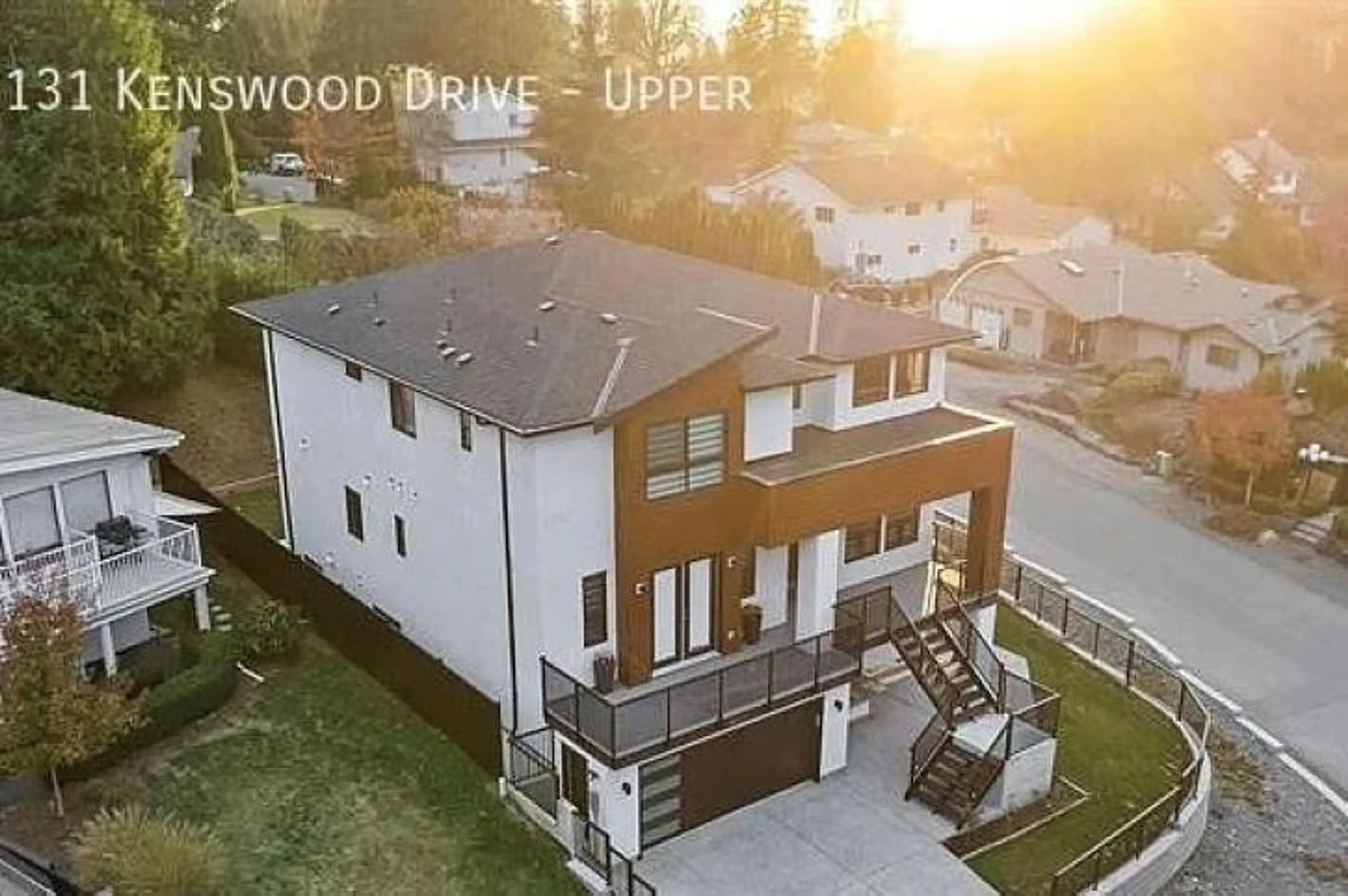 A pic from outside/outdoor area/front of a property/back of a property/a pic from drone, mountain view for 10131 KENSWOOD DRIVE, Chilliwack British Columbia V2P7N6