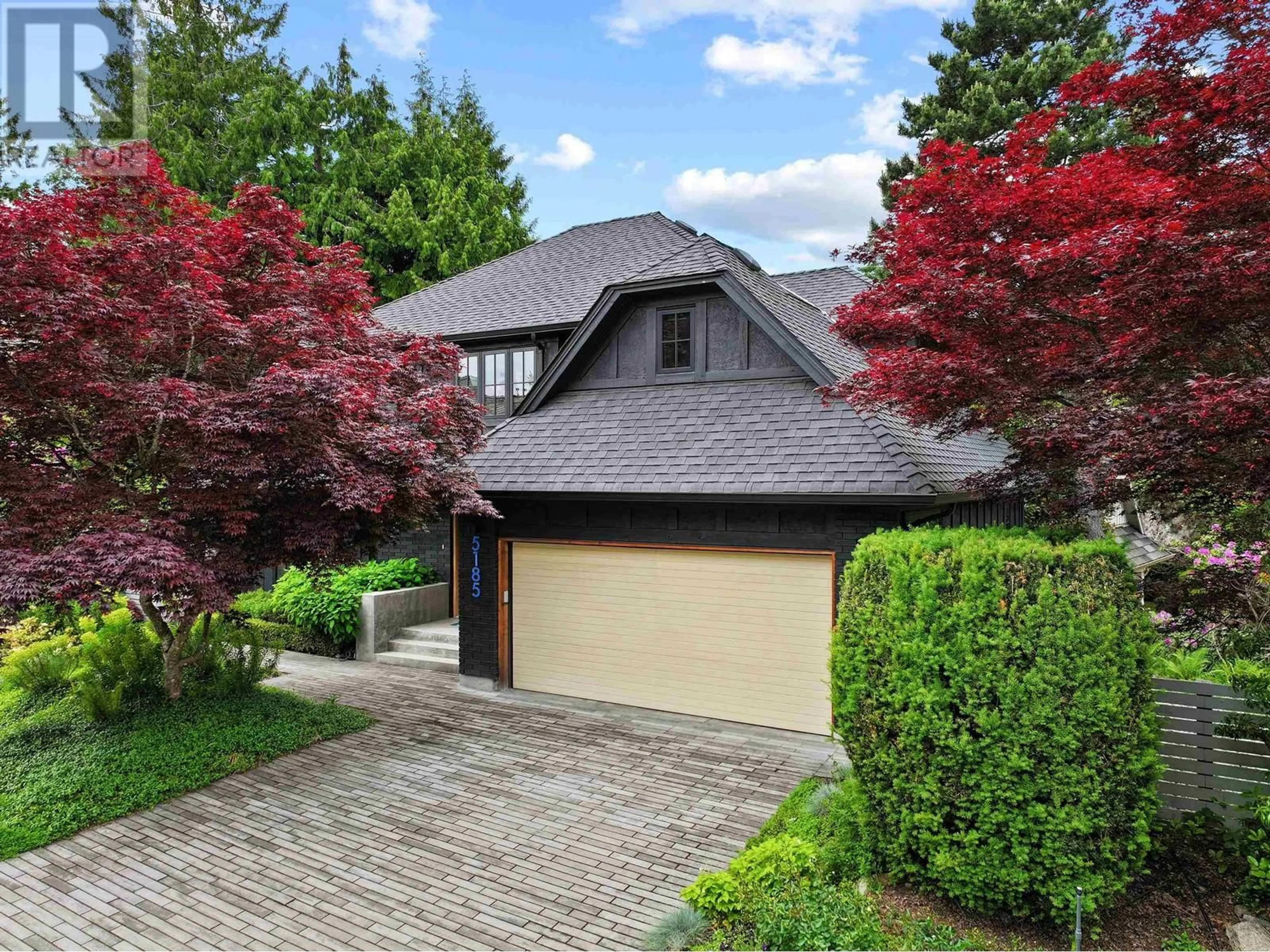 Home with brick exterior material, street for 5185 ALDERFEILD PLACE, West Vancouver British Columbia V7W2W7