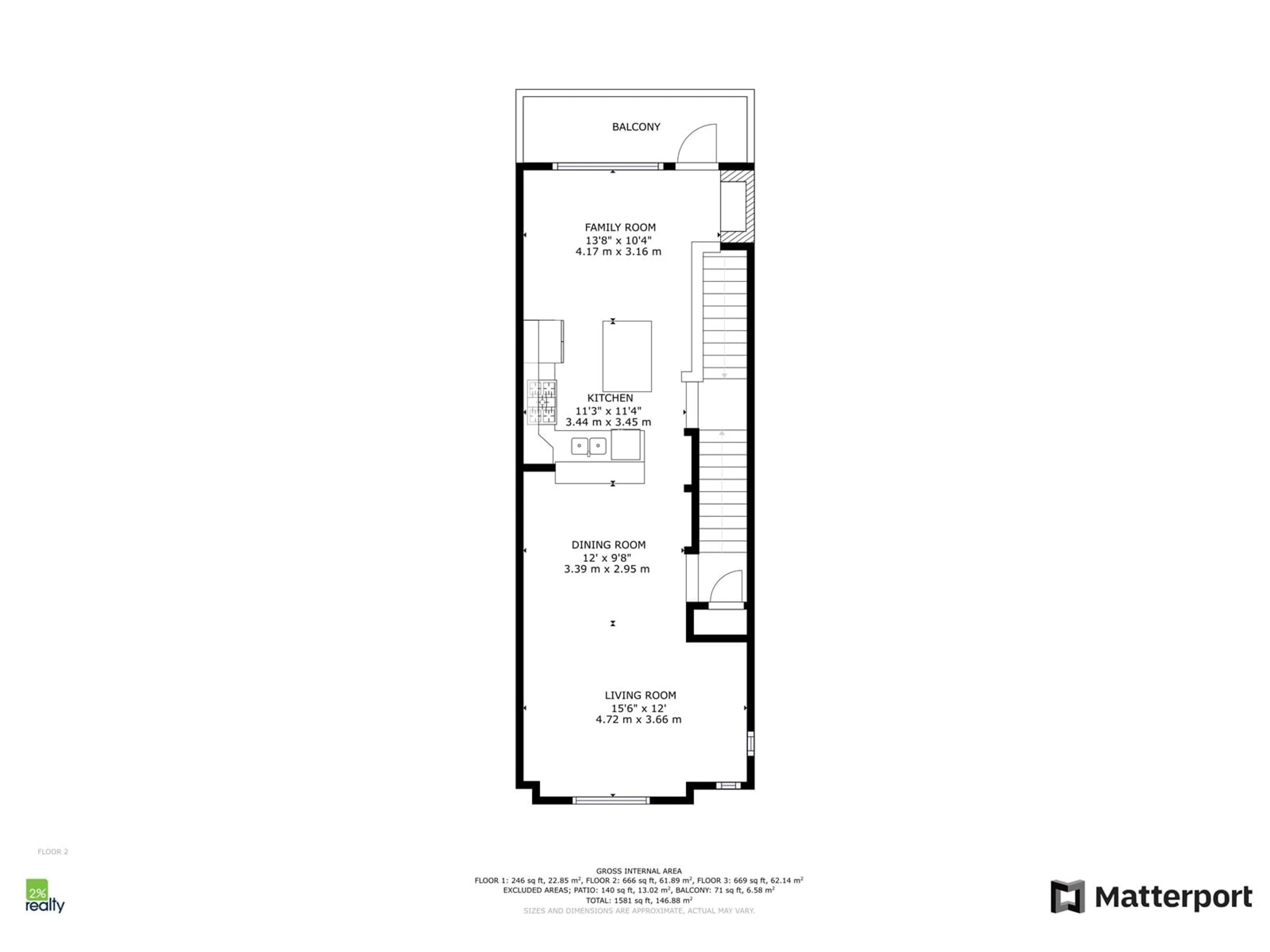 Floor plan for 29 - 15151 34, Surrey British Columbia V3Z4P5