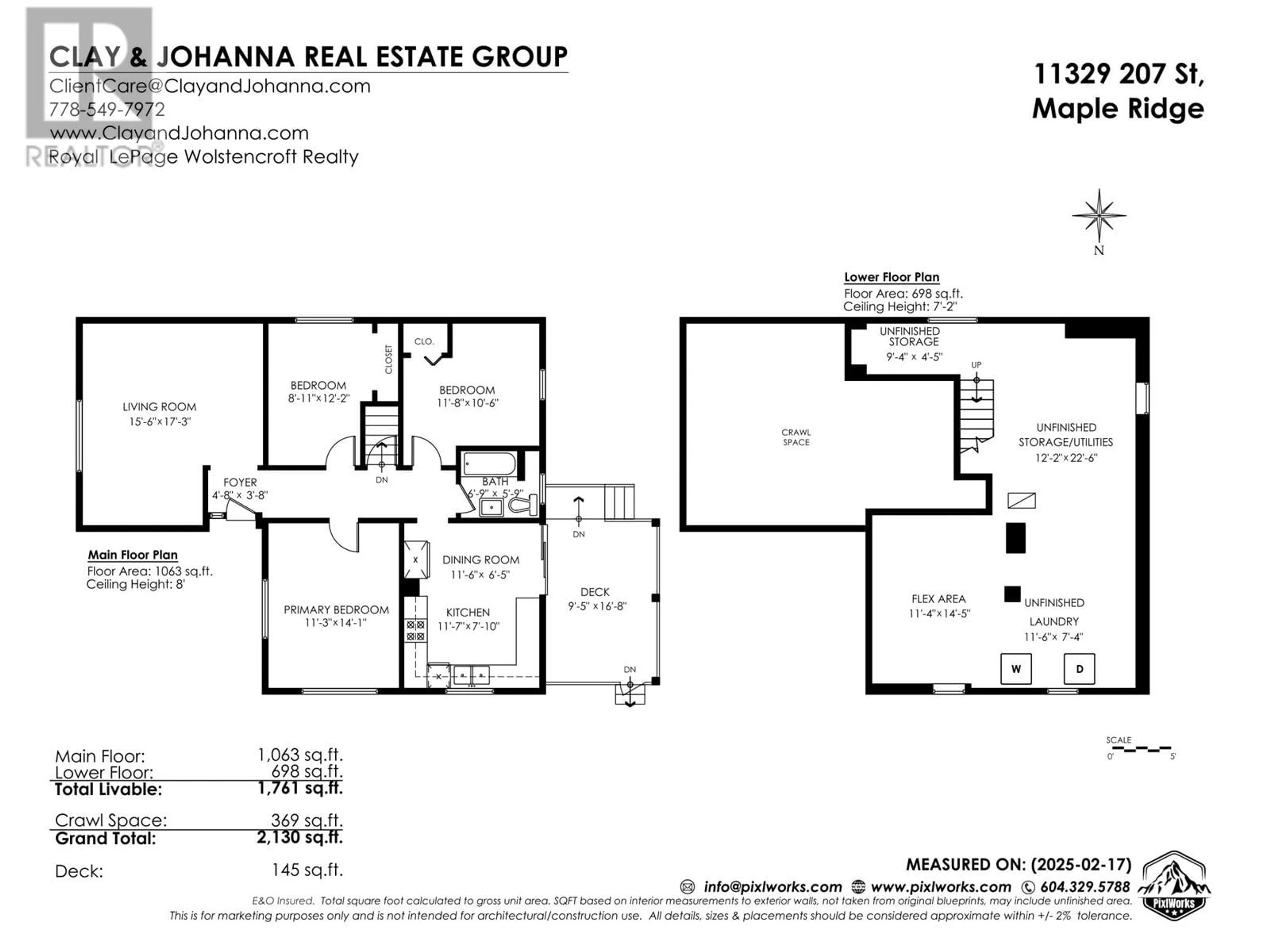 Floor plan for 11329 207TH STREET, Maple Ridge British Columbia V2X1W4