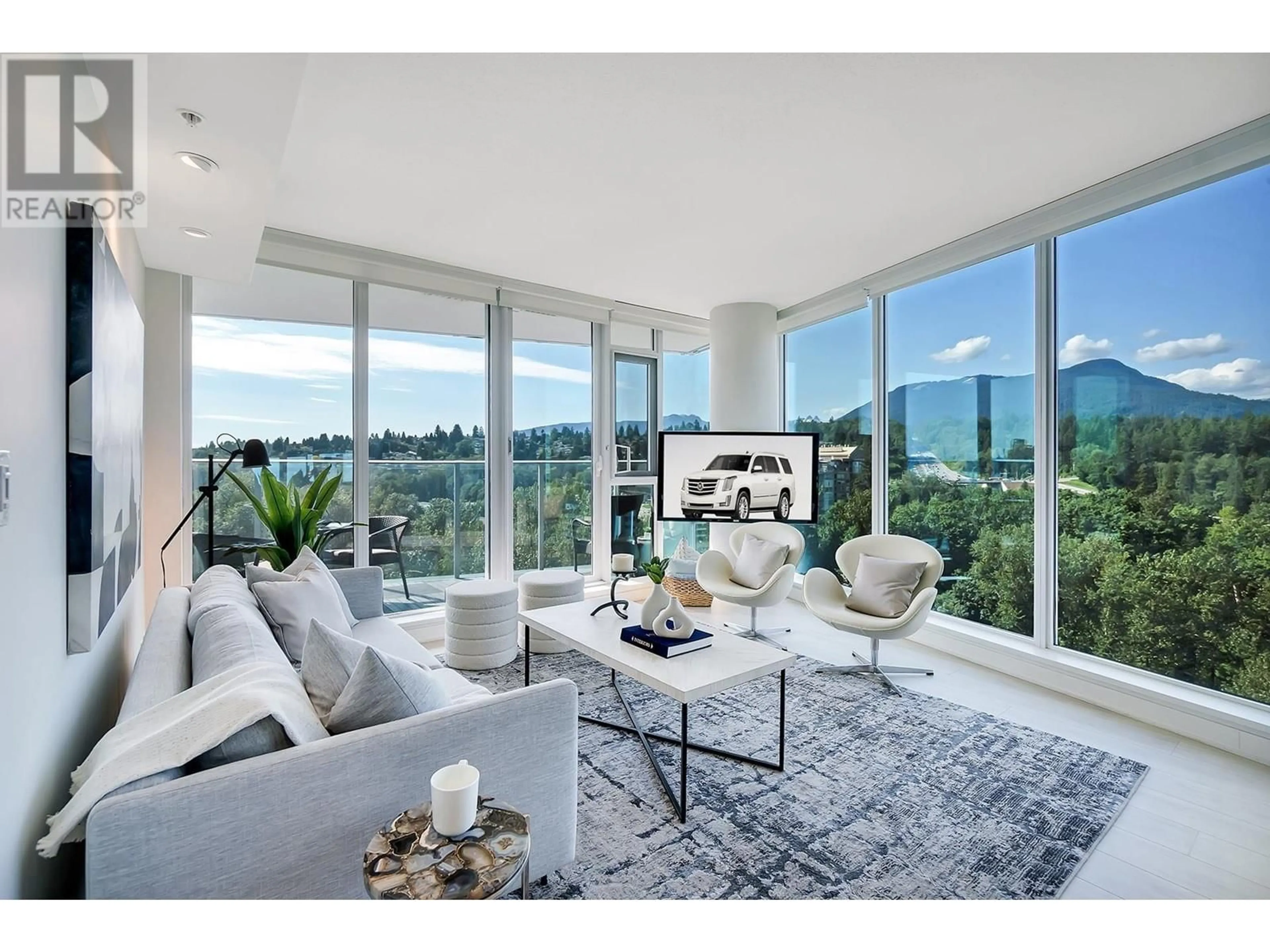 Living room with furniture, unknown for 1607 - 1401 HUNTER STREET, North Vancouver British Columbia V7J0E2