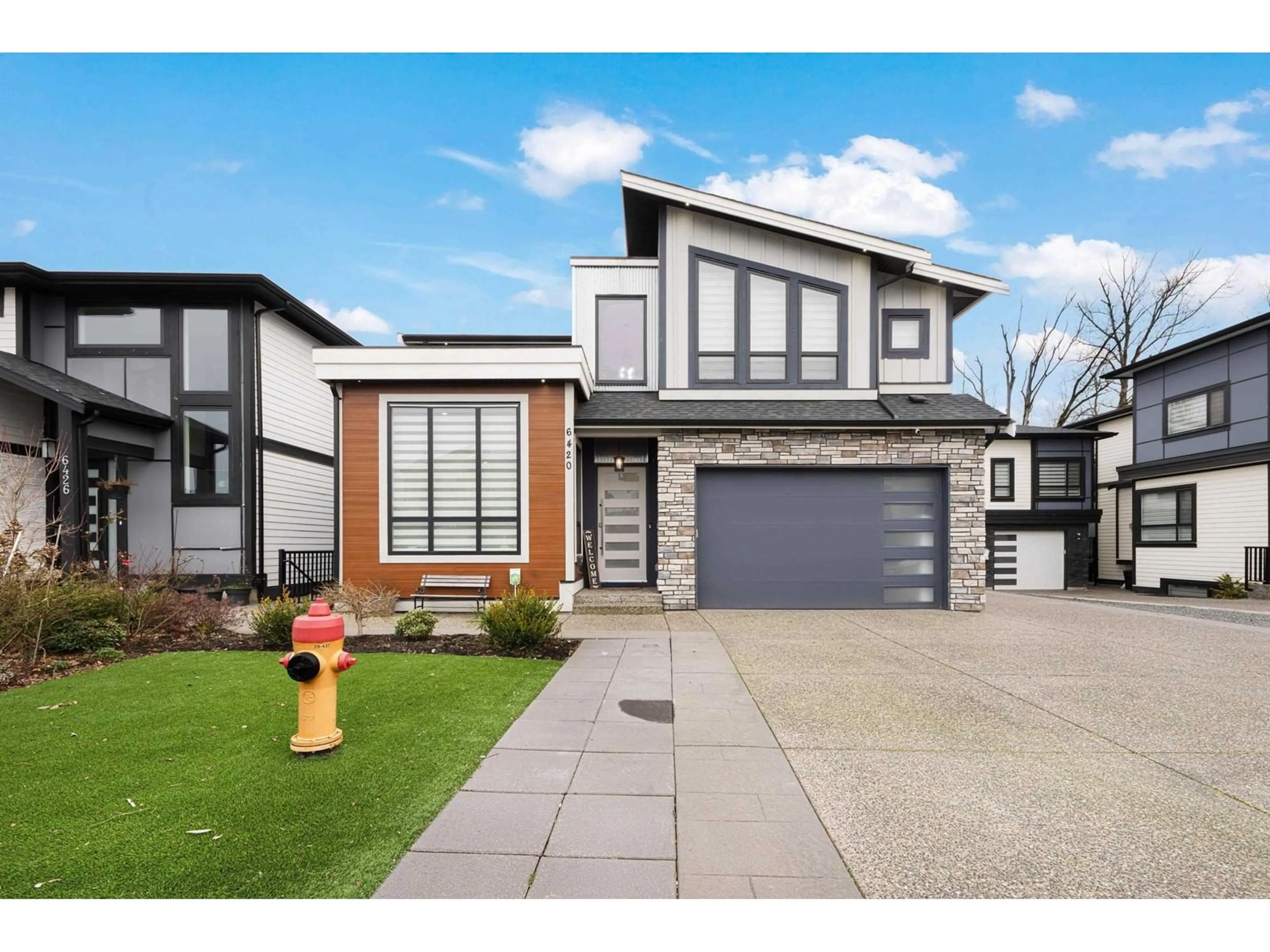 Home with brick exterior material, street for 6420 FAIRWAY STREET, Chilliwack British Columbia V2R0Z8